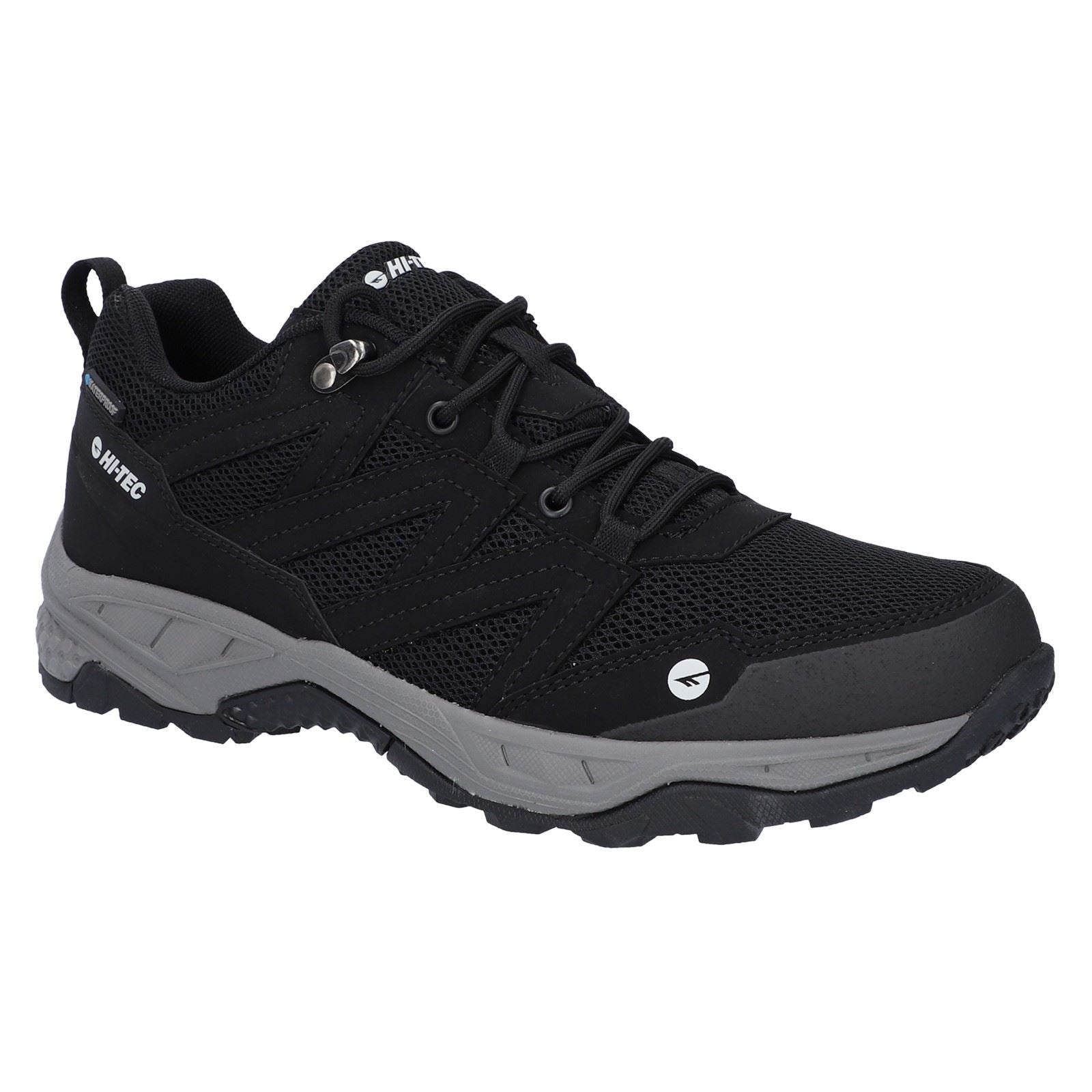 Hi-Tec Saunter WP Polyester Mesh Men's Black Hiking Boots