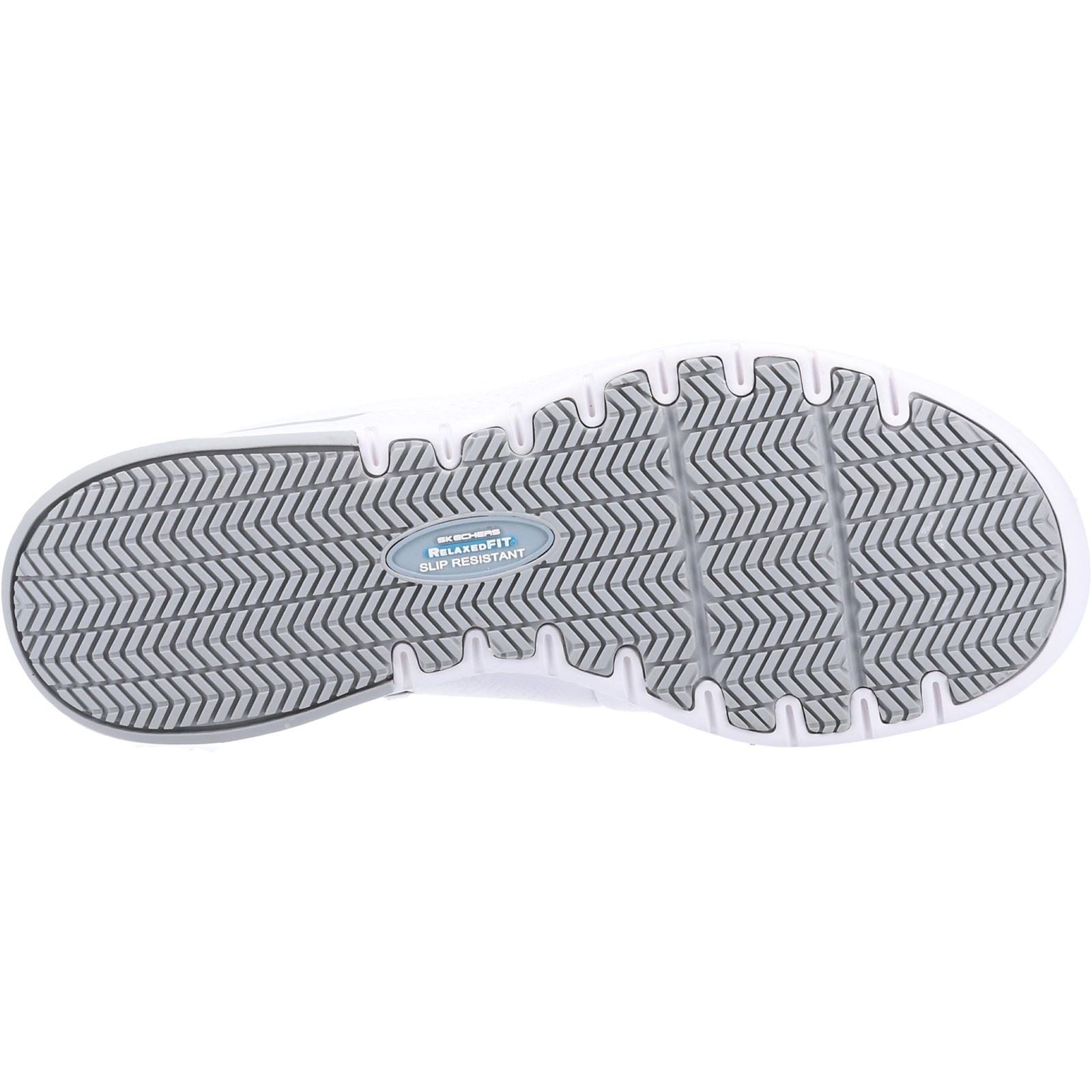Skechers Workwear Marsing Gmina Leather Women's White Safety Trainers