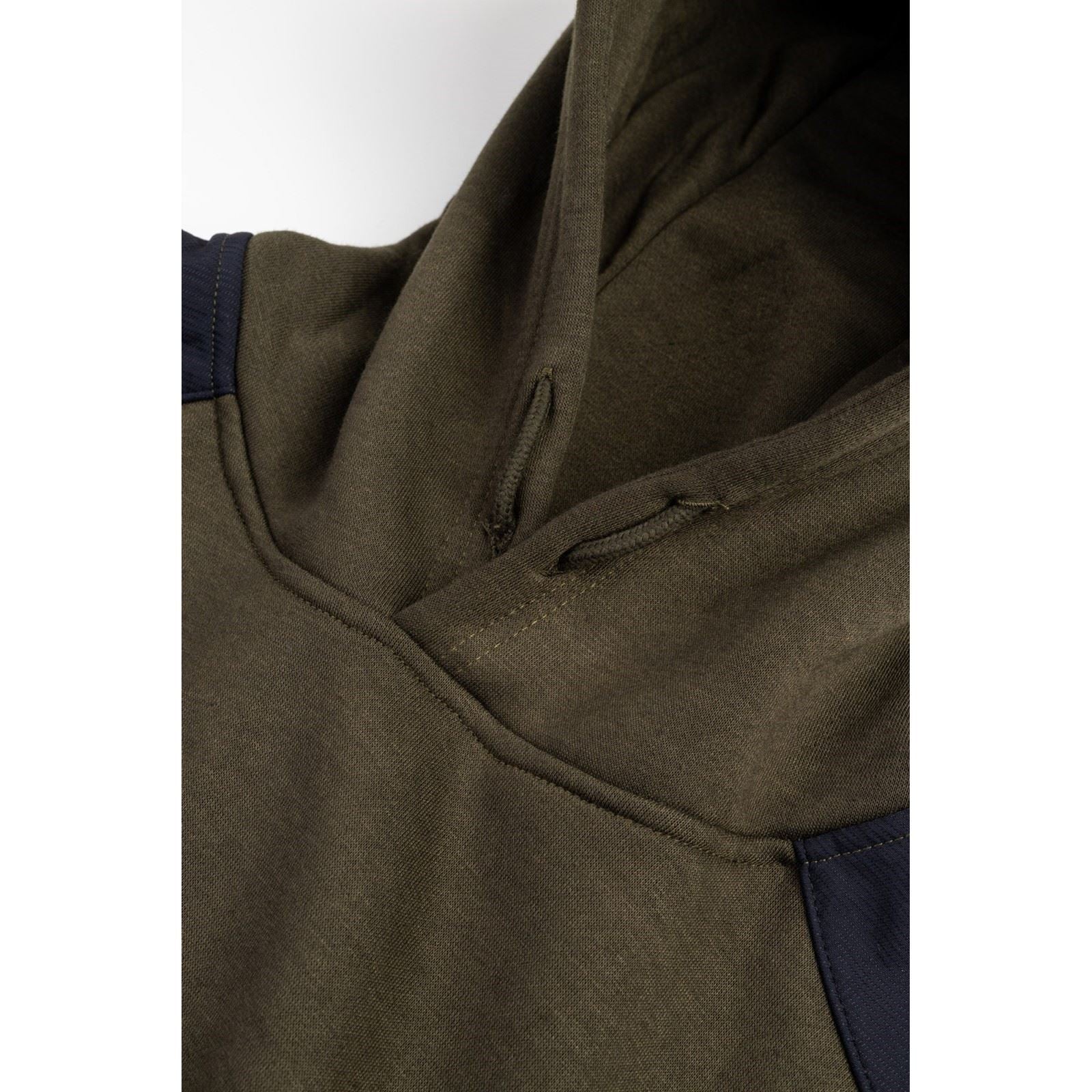Caterpillar Men's Essentials Hooded Sweatshirt in Army Moss
