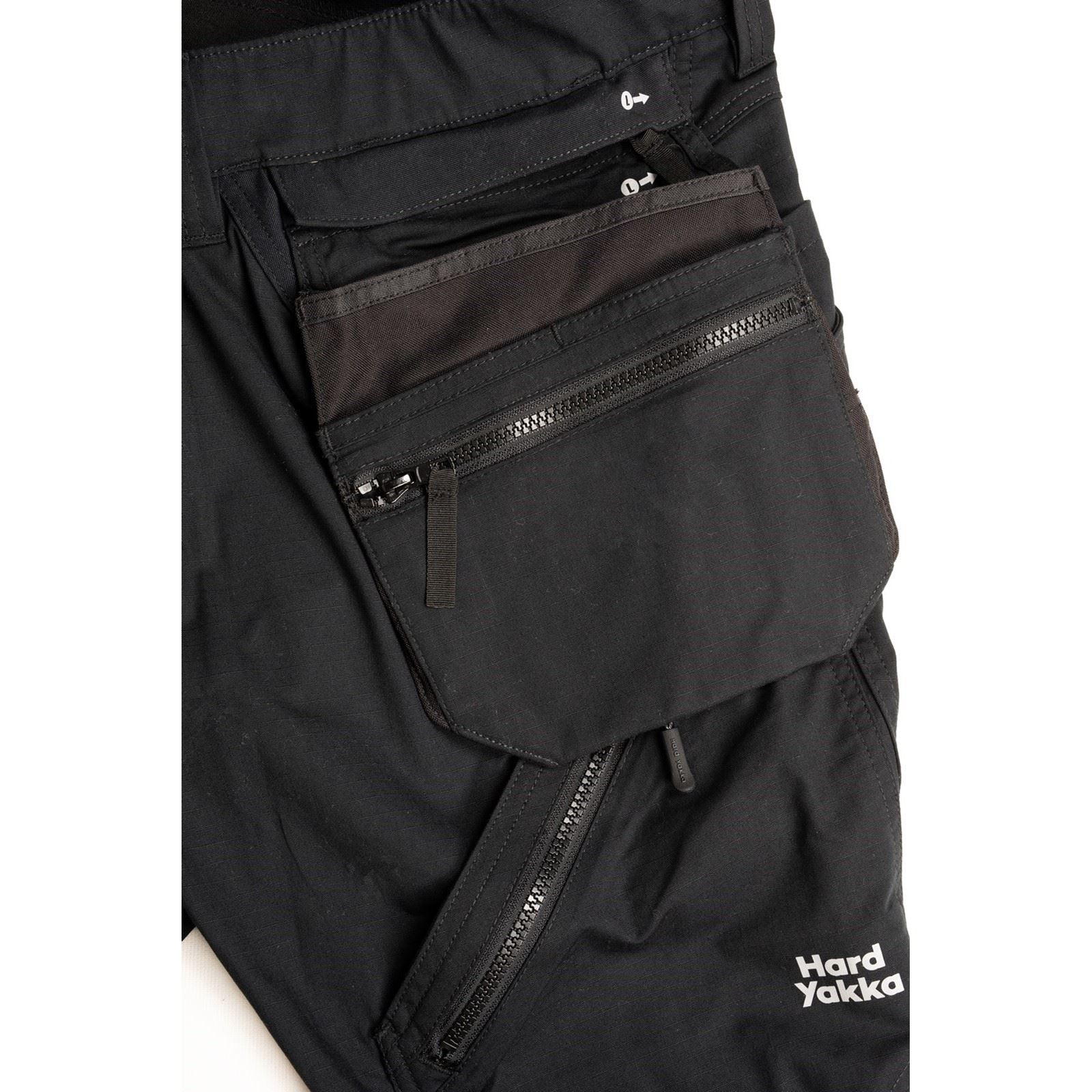 Hard Yakka Men's Raptor Cuff Pant in Black