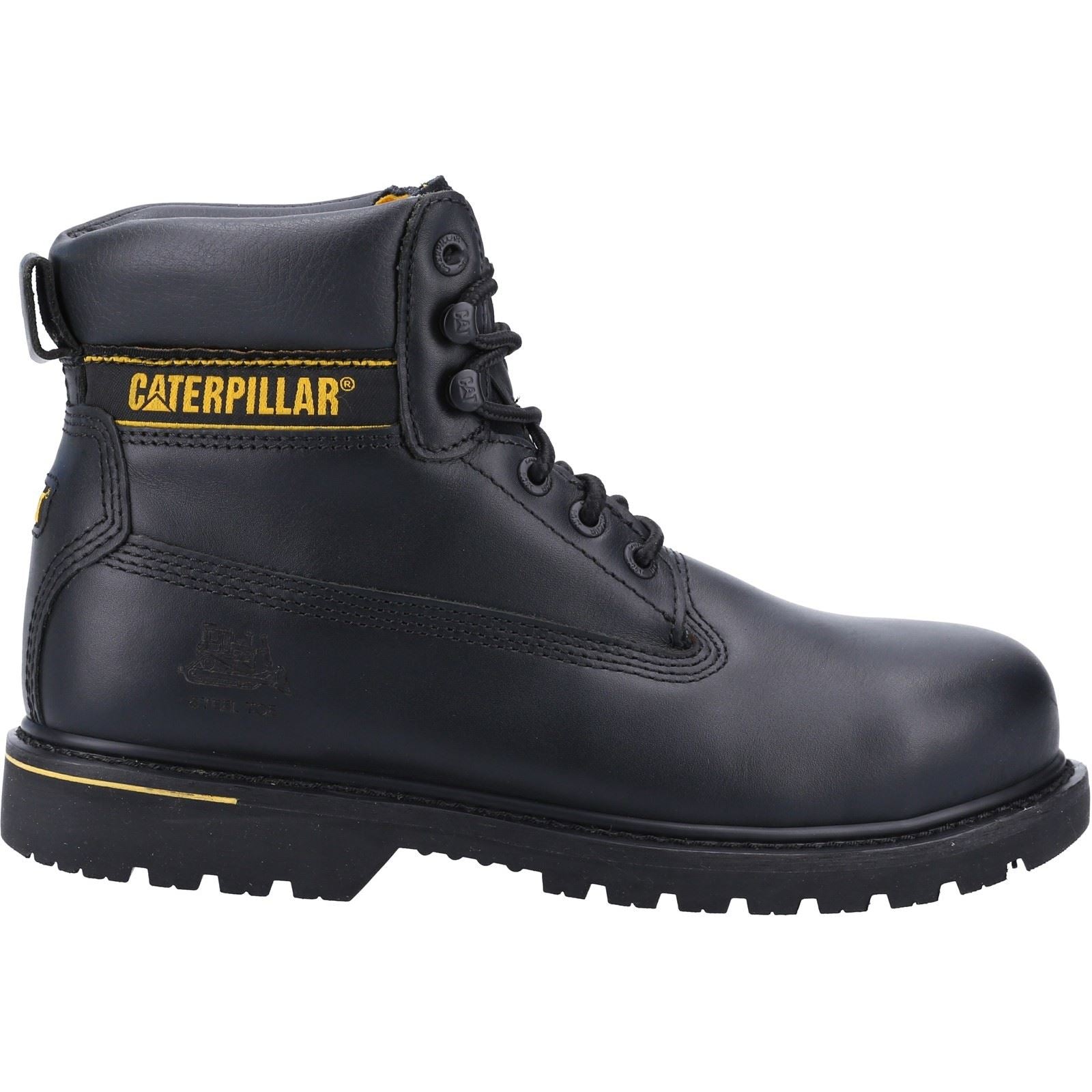 Caterpillar Men's Holton Safety Boot in Black
