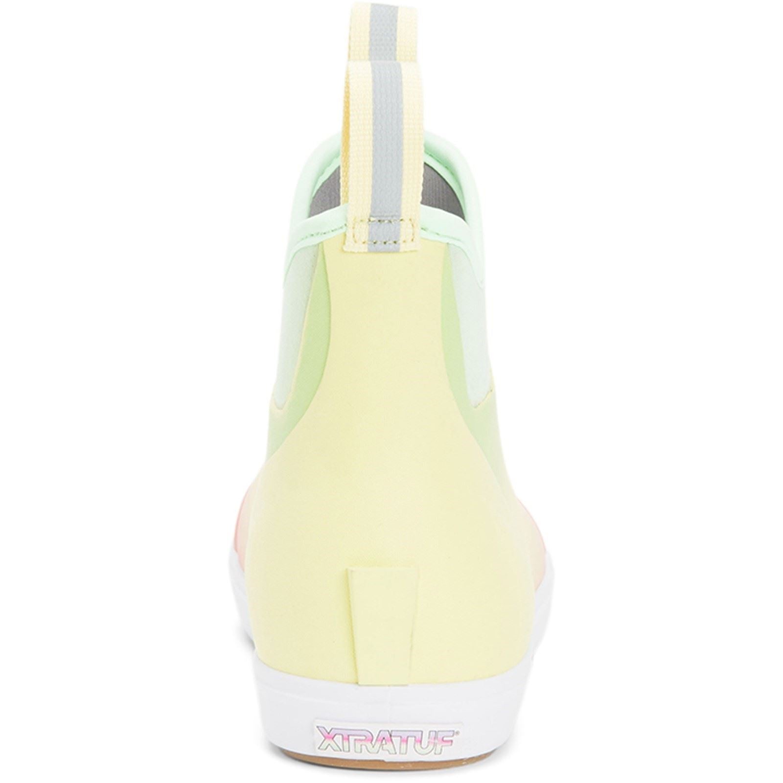 Xtratuf Women's Ankle Deck Boot in Yellow Aurora