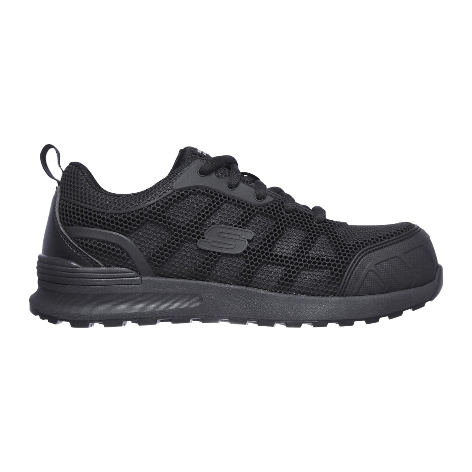 Skechers Workwear Bulklin Ayak Nylon Women's Black/Black Safety Trainers