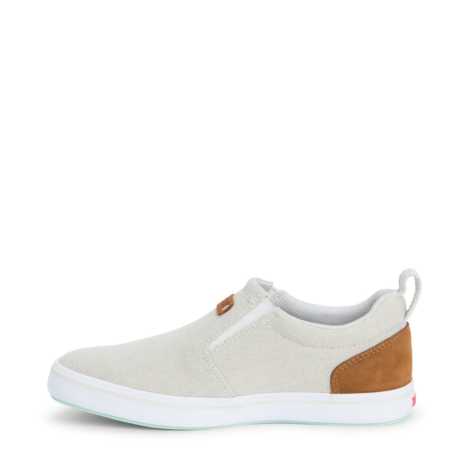 Xtratuf Women's Sharkbyte Canvas Deck Shoe in Cream