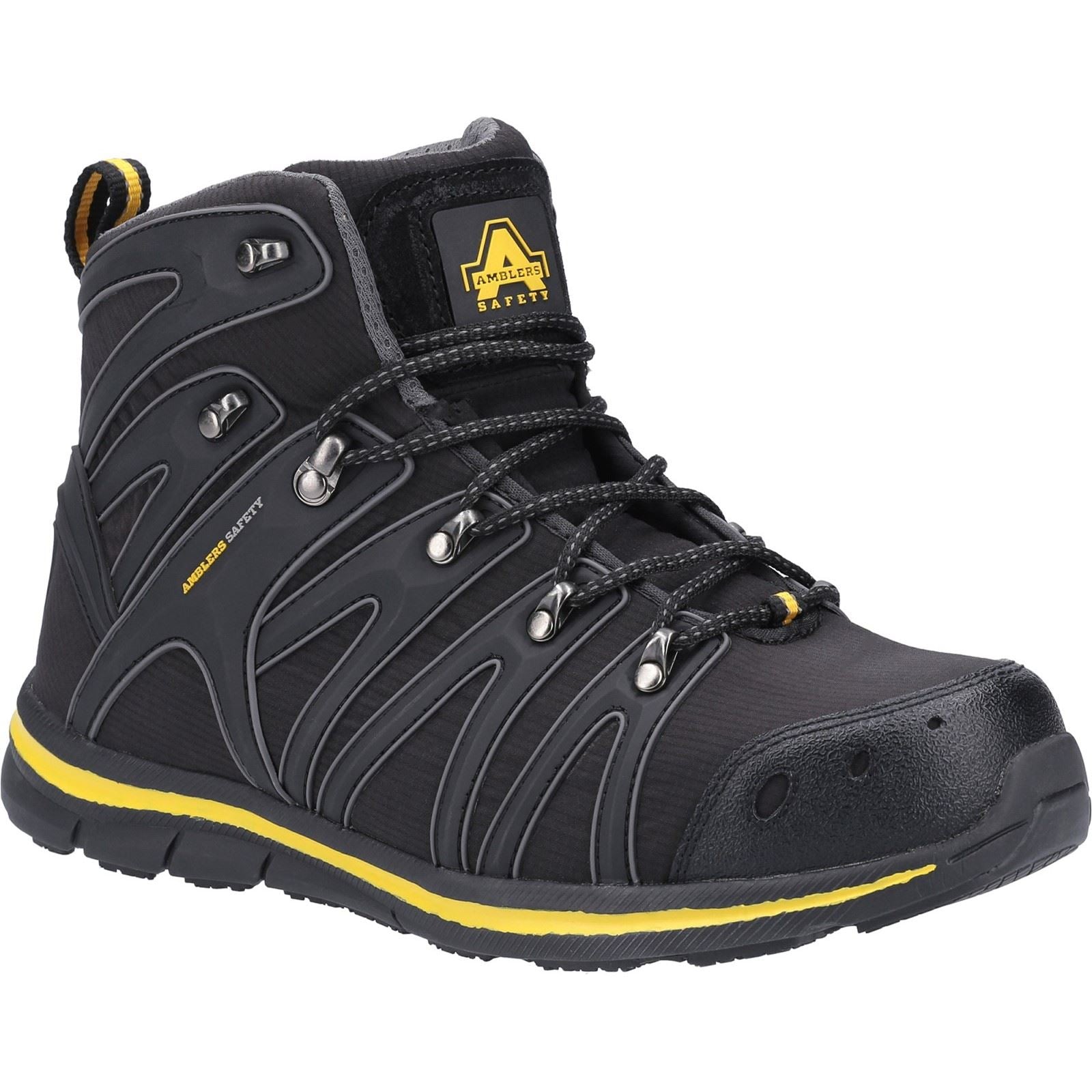 Amblers Safety Men's AS254 Safety Boot in Black