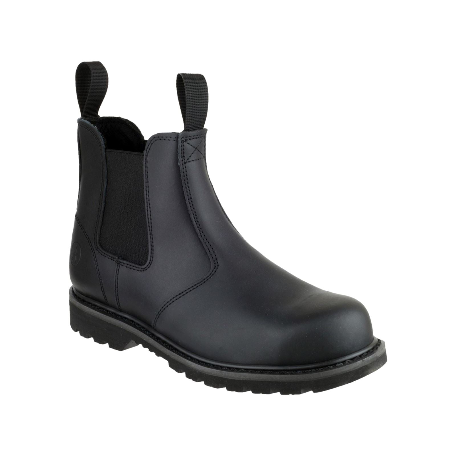Amblers Safety FS5 Goodyear Welted Pull on Safety Dealer Boot in Black
