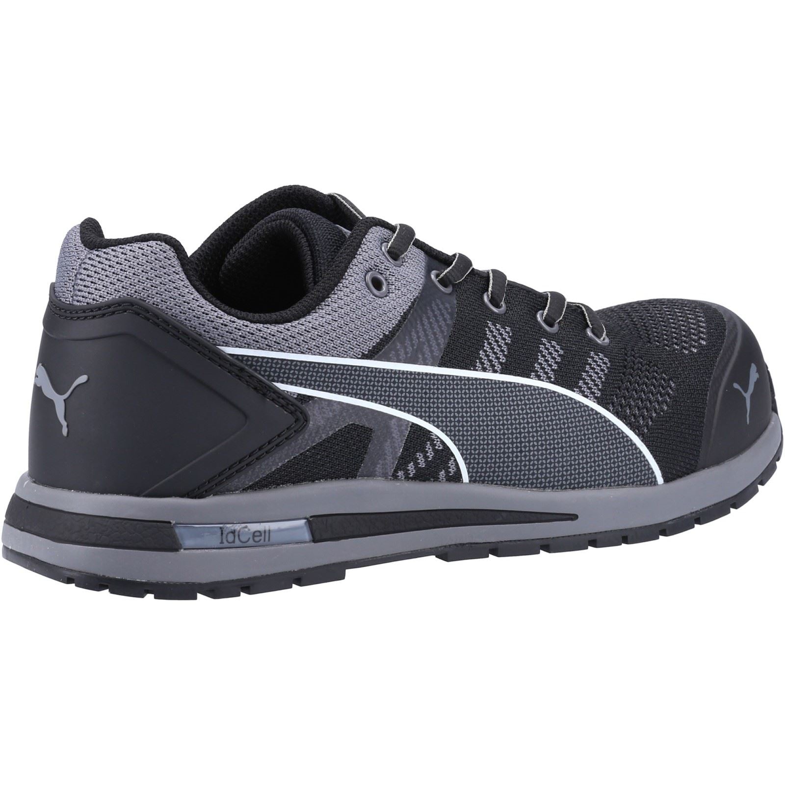 Puma Safety Men's Elevate Knit LOW S1 Safety Trainer in Black