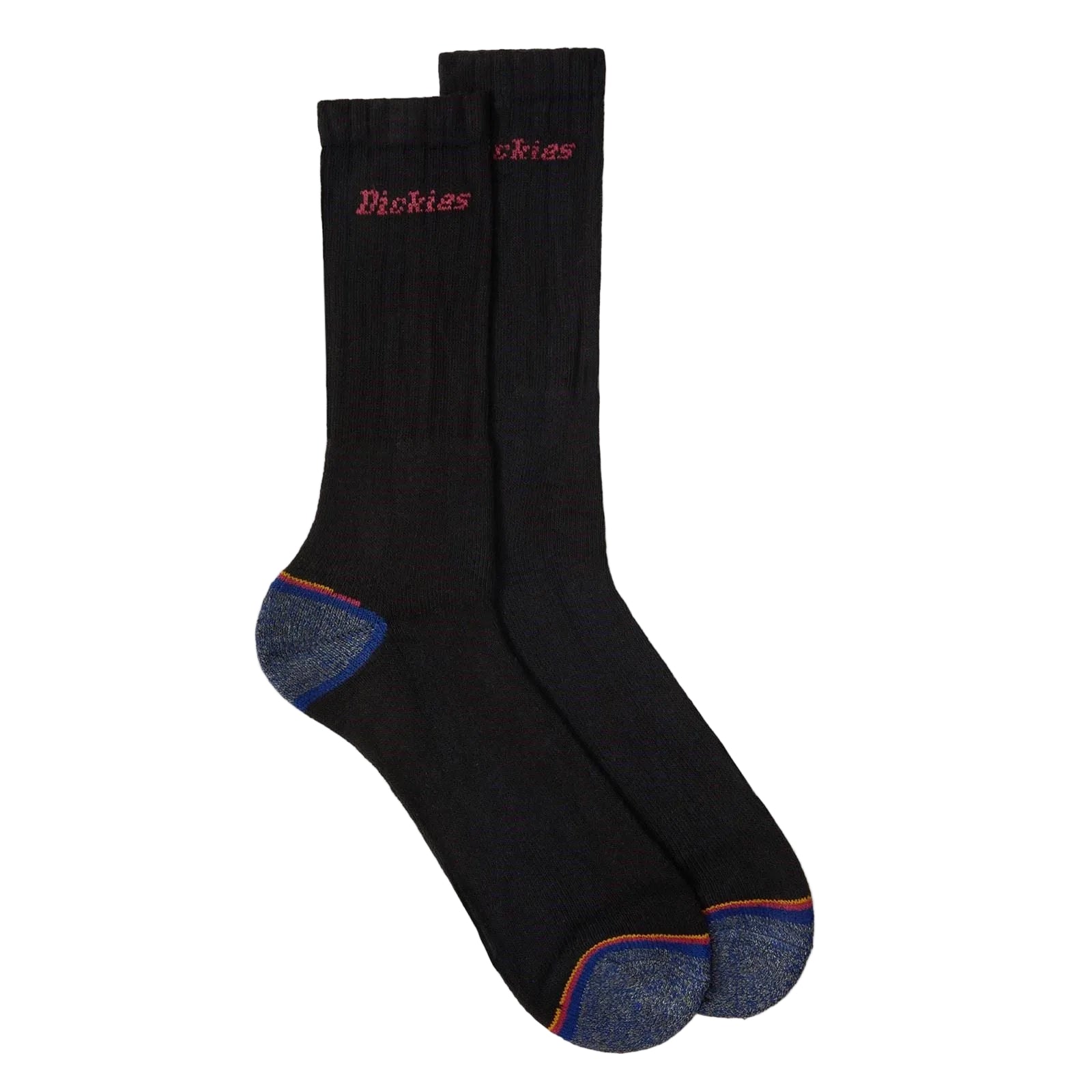 Dickies Strong Polyester Men's Black Work Socks