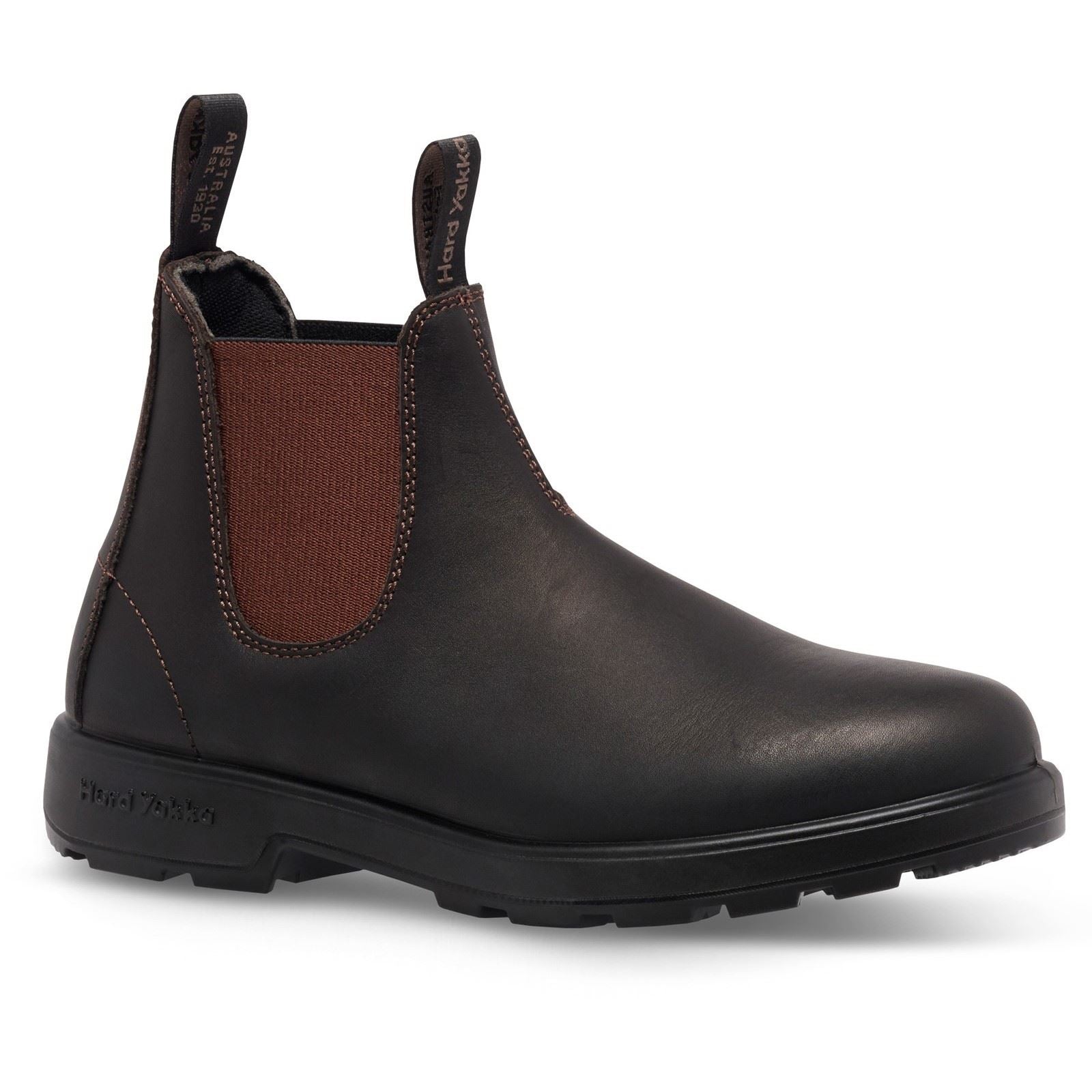 Hard Yakka Men's Brunswick Waxy Boots in Brown Waxy