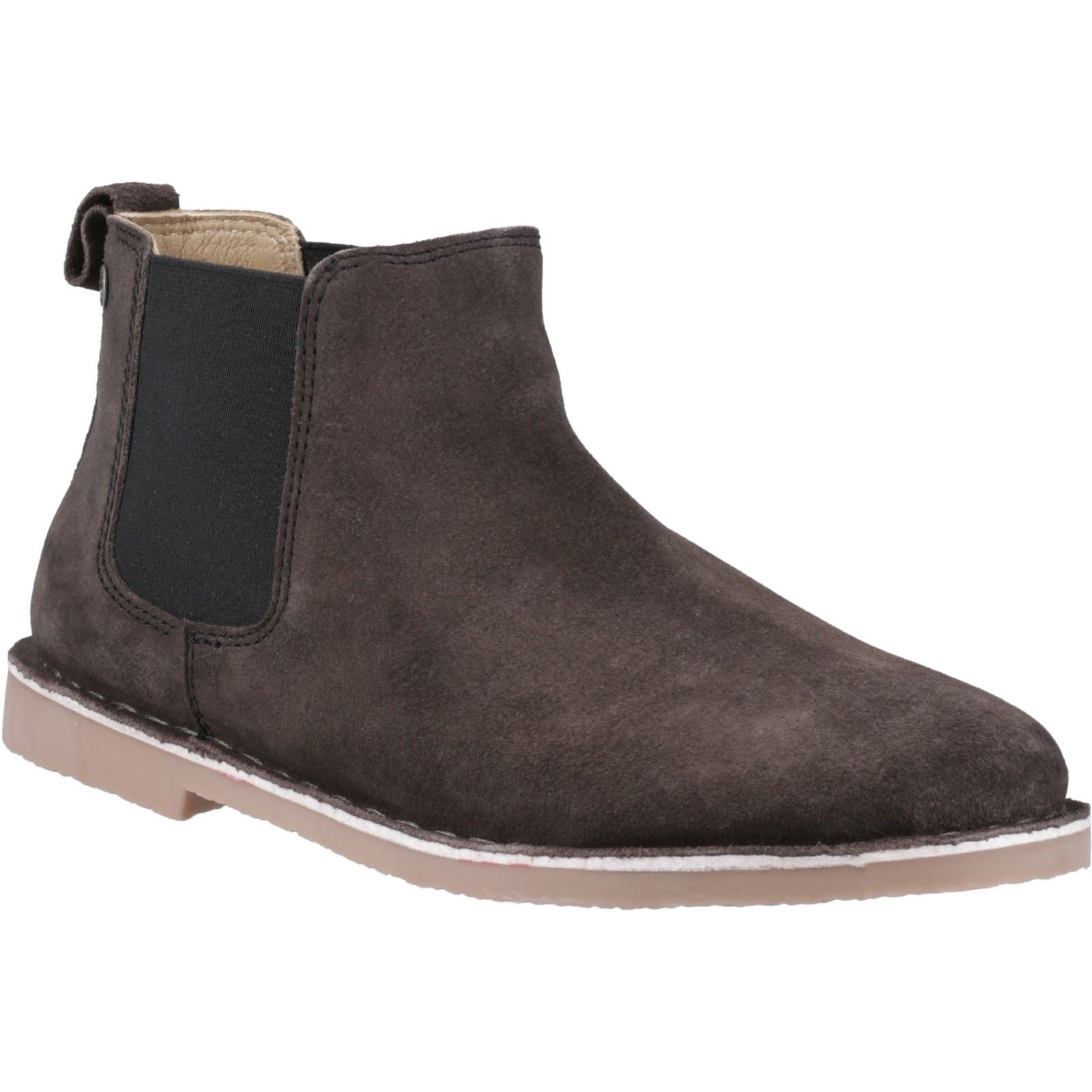 Jack & Jones Men's Bravo Chelsea Boot in Pirate Black