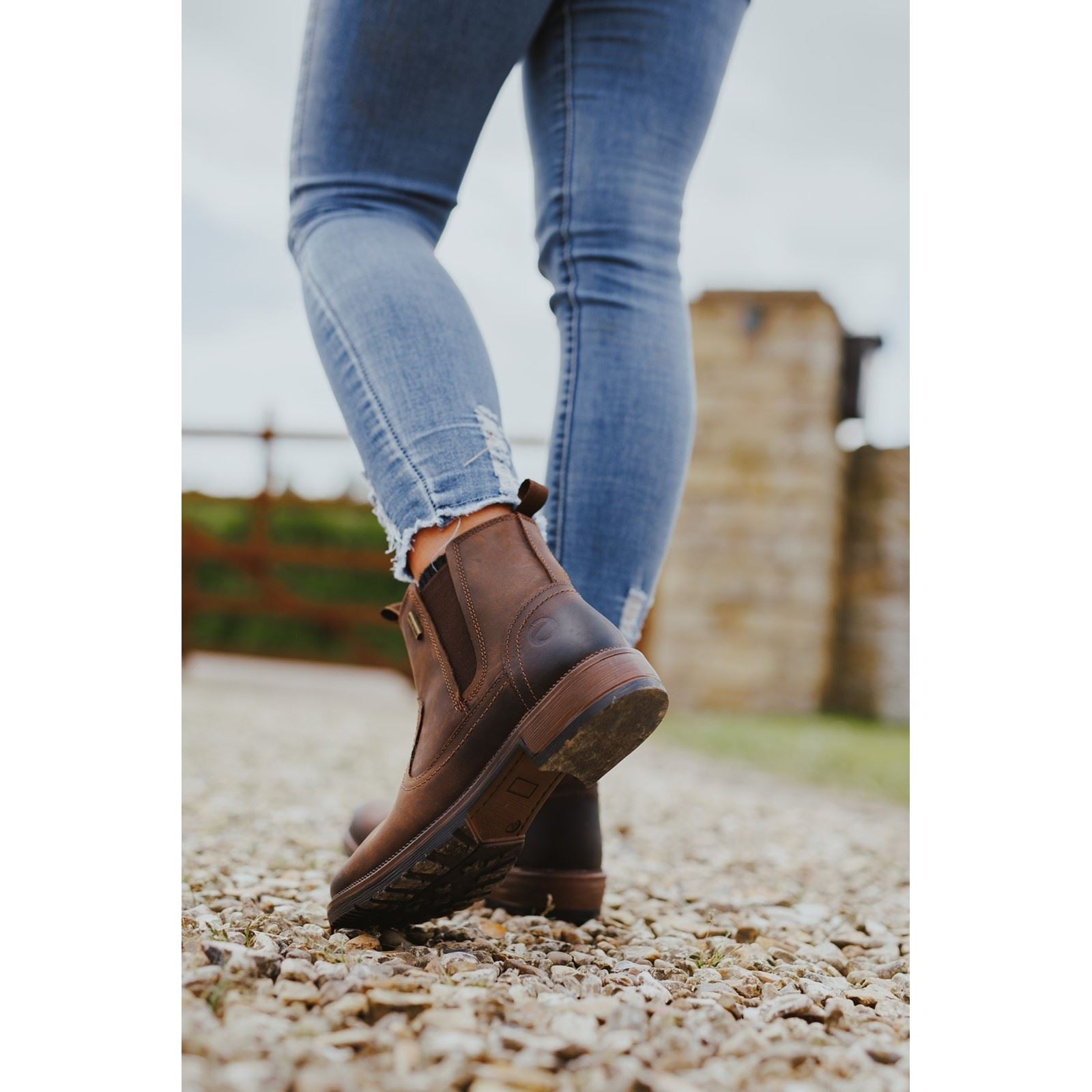 Cotswold Women's Laverton Ankle Boot in Brown