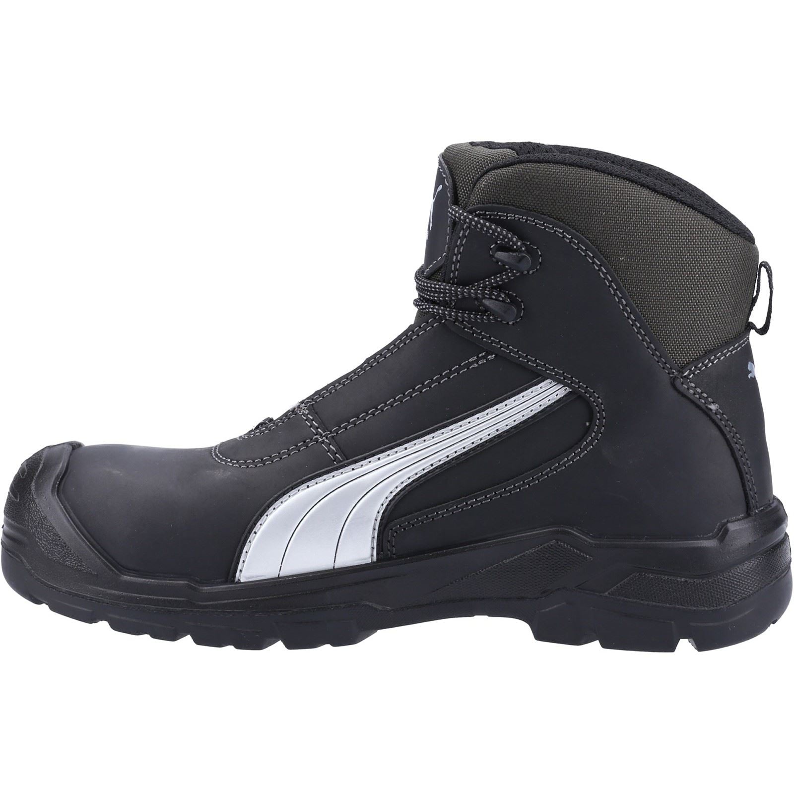 Puma Safety Men's Cascades Mid S3 Safety Boot in Black