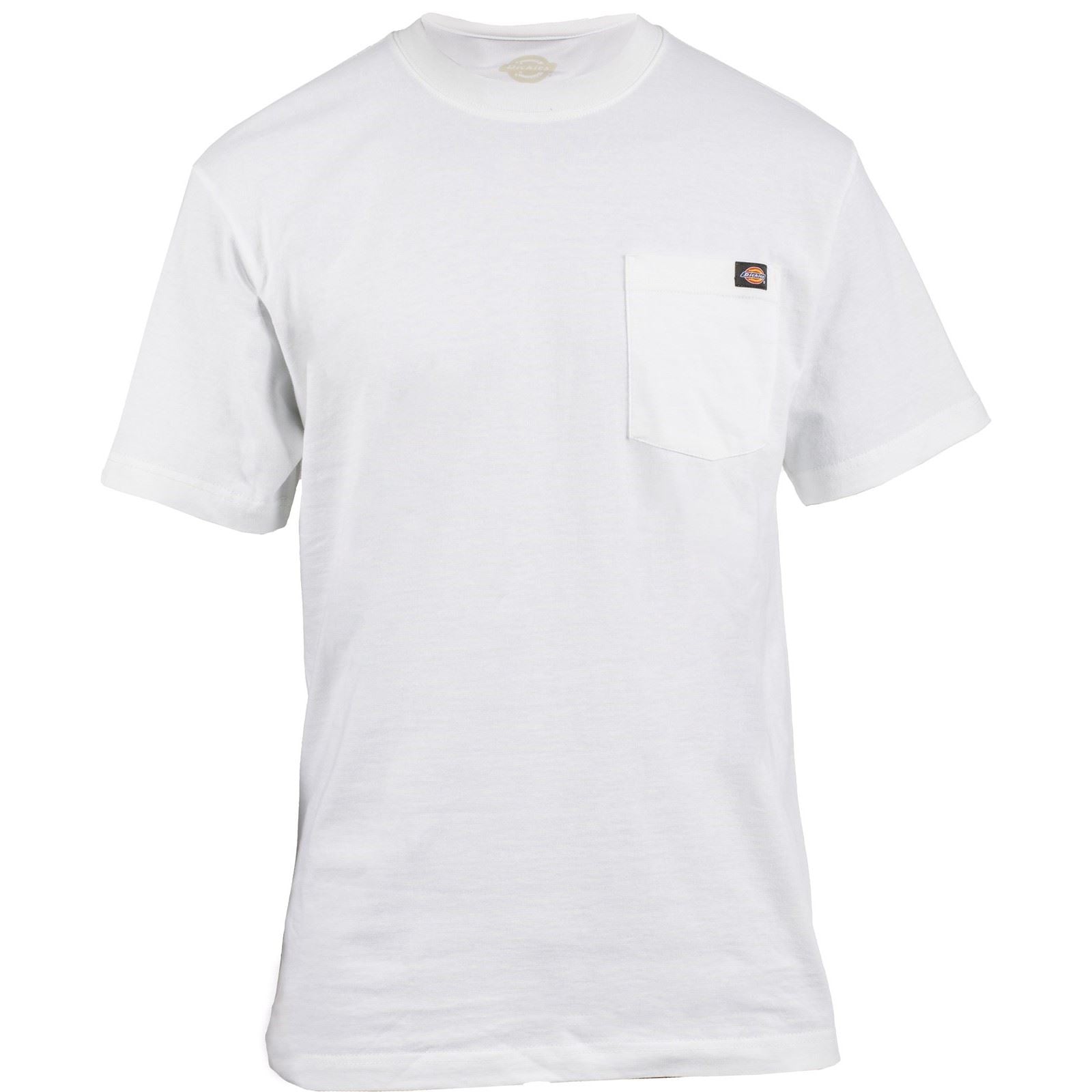 Dickies Men's Short Sleeve Cotton T-Shirt in White