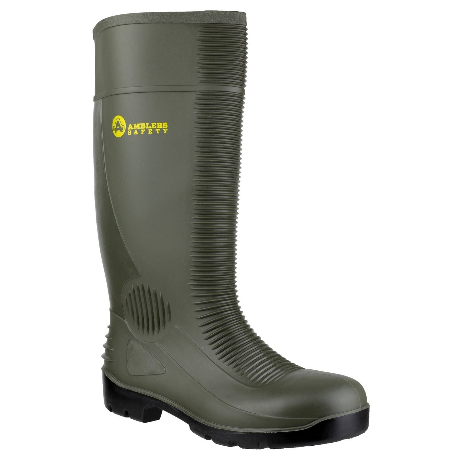 Amblers Safety FS99 Safety Wellington in Green