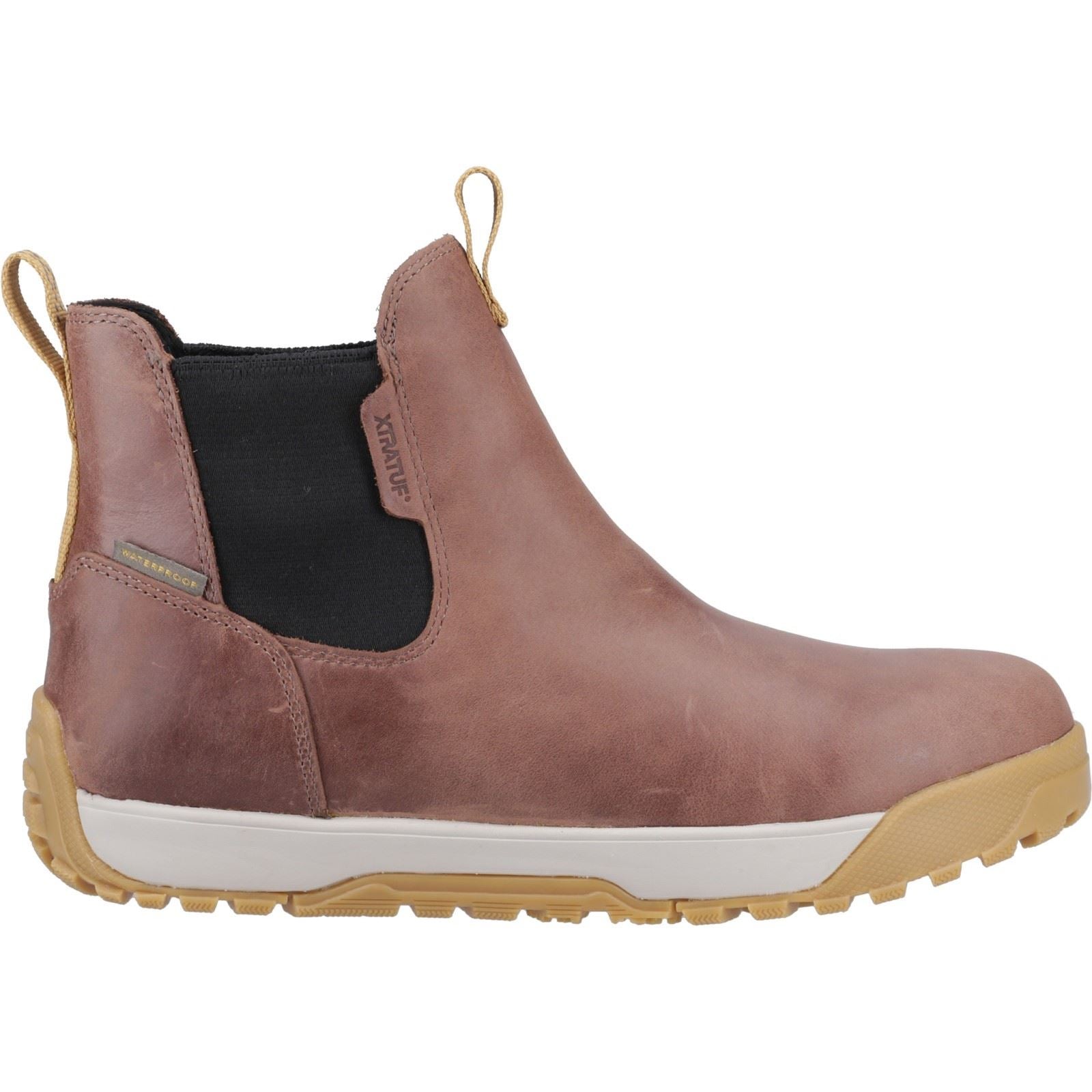 Xtratuf Ankle Deck Boot Leather Men's Brown Boots