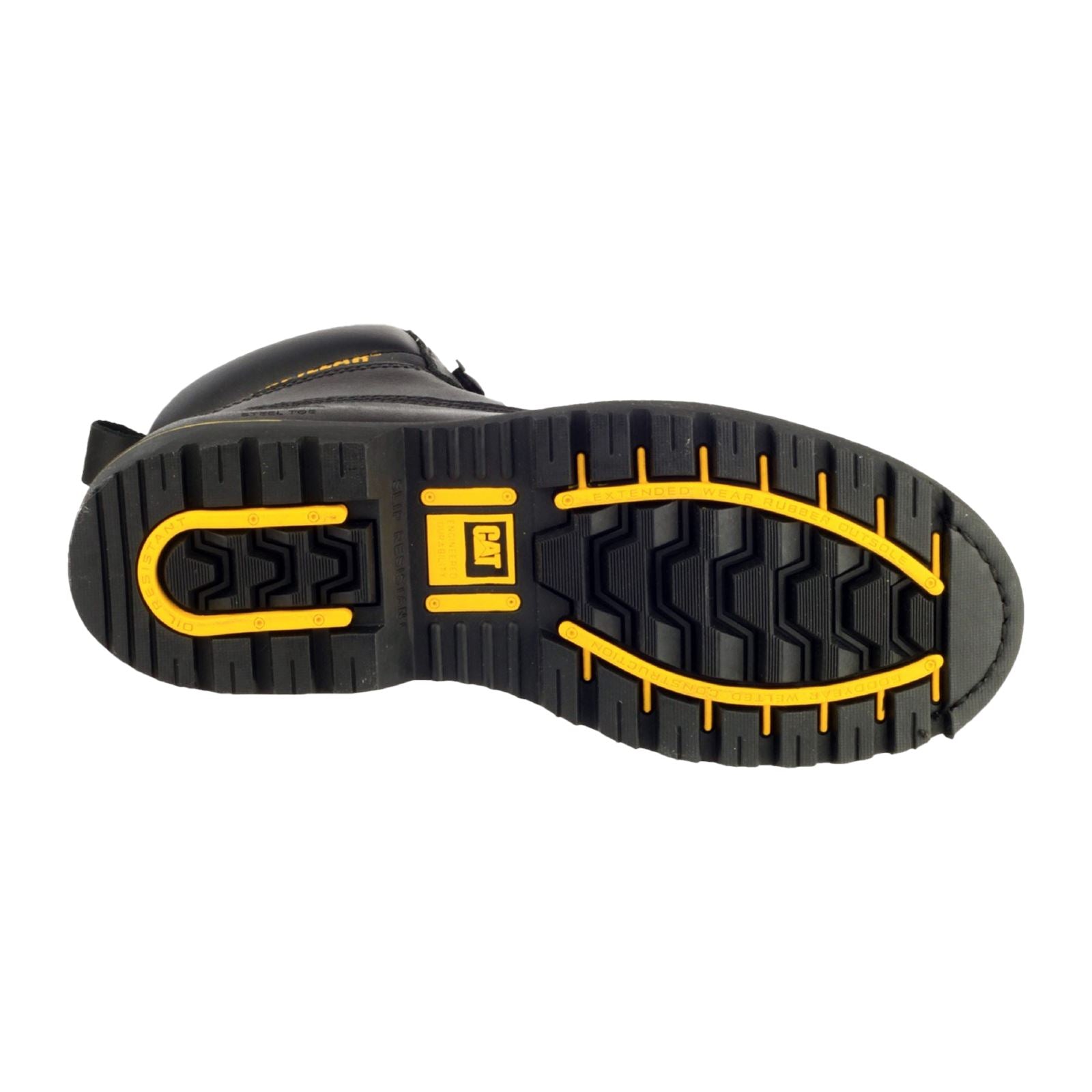Caterpillar Men's Holton Safety Boot in Black