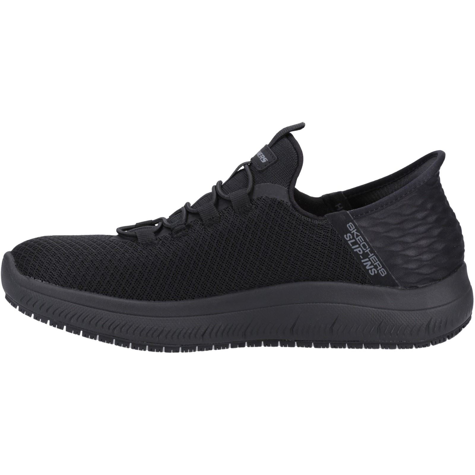 Skechers Workwear Summits - Colsin Textile Men's Black Safety Trainers