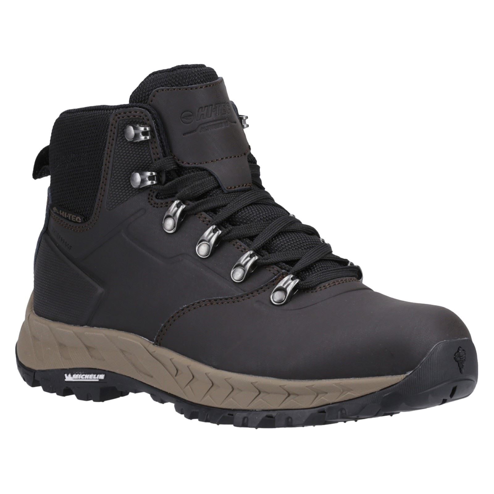 Hi-Tec Altitude VII WP Leather/Polyester Men's Chocolate Hiking Boots