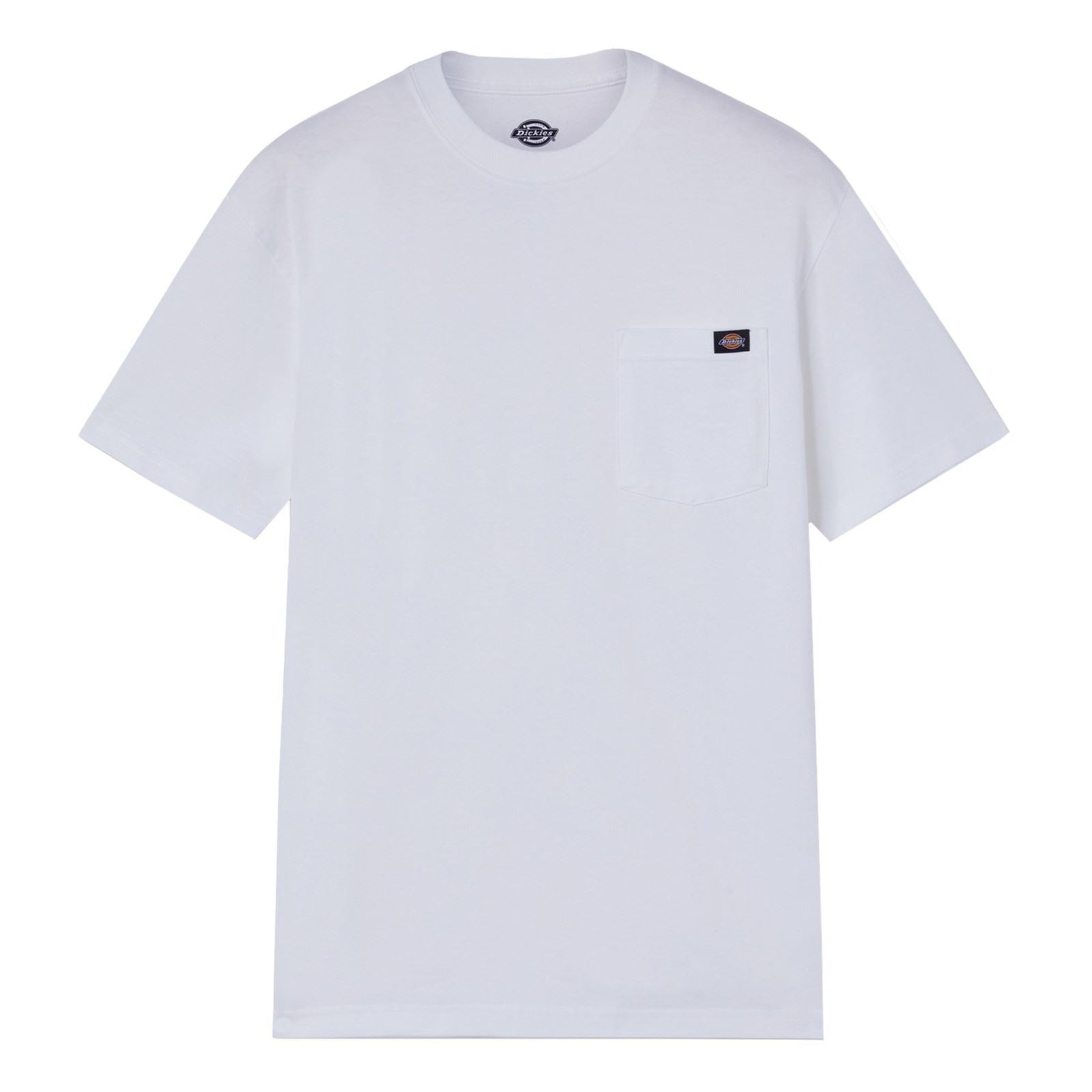 Dickies Men's Short Sleeve Cotton T-Shirt in White