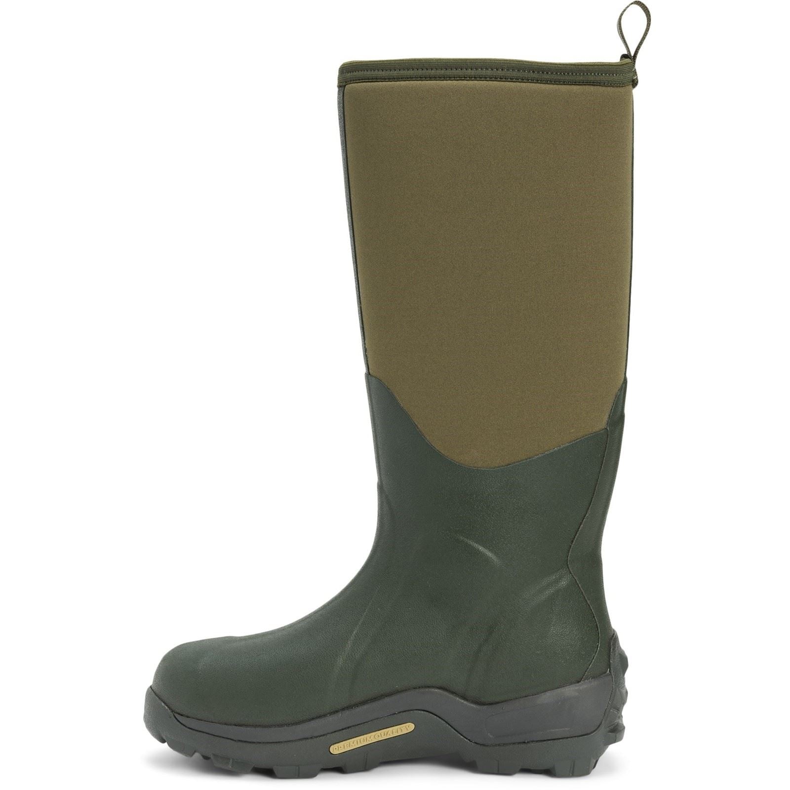 Muck Boots Unisex Arctic Sport Pull On Wellington Boot in Moss/Moss
