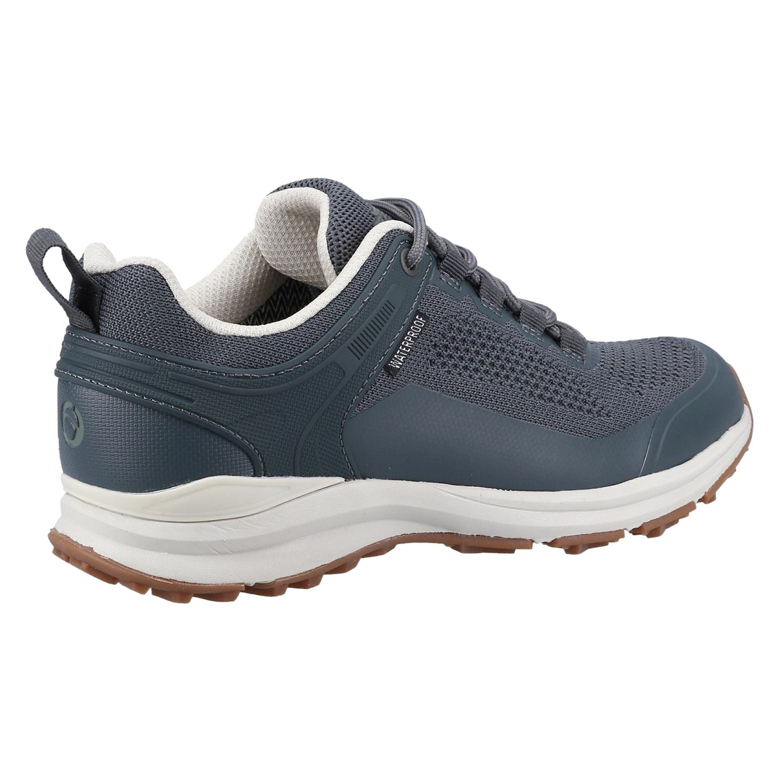 Cotswold Compton Recycled Plastic+Synthetic Pu Women's Grey Trainers