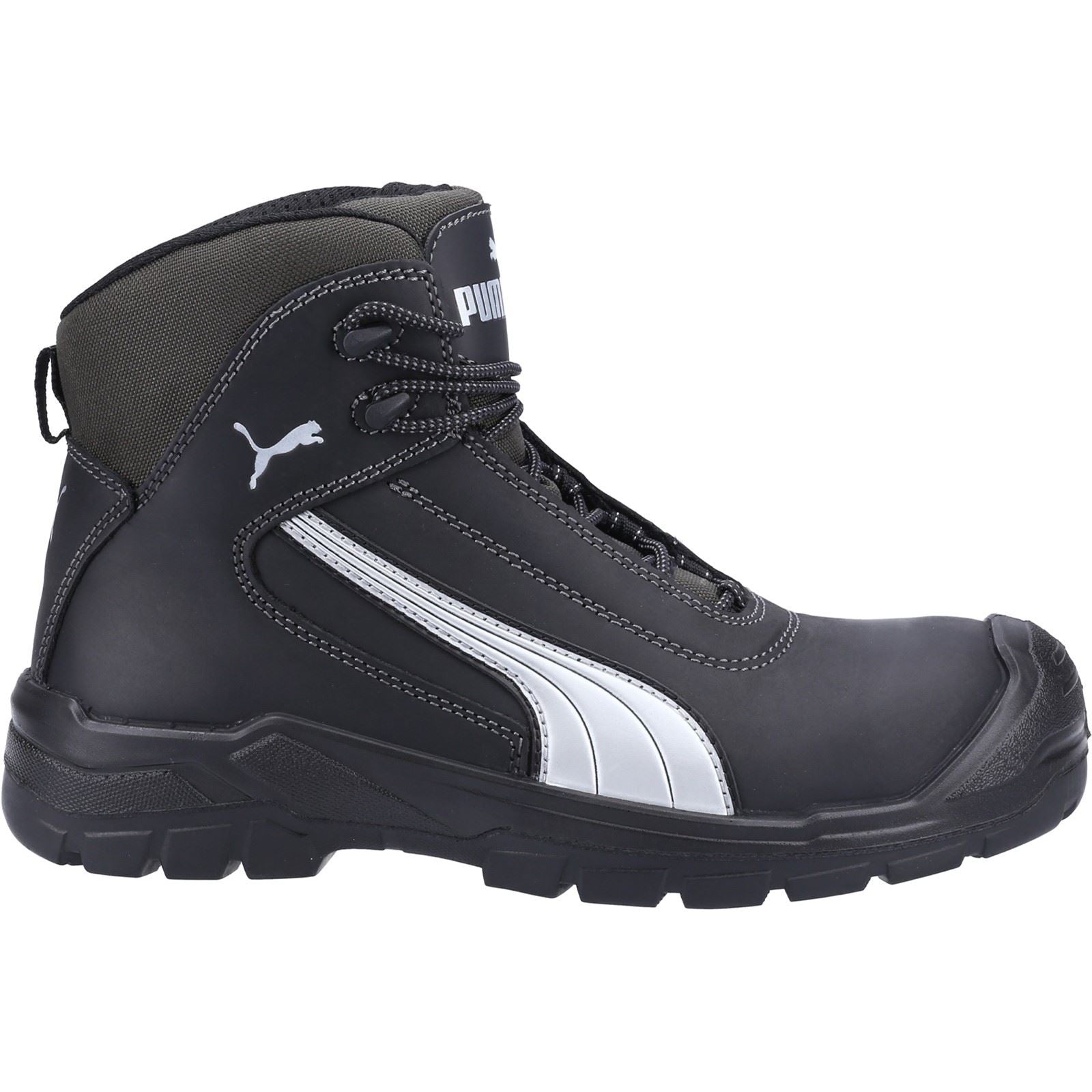 Puma Safety Men's Cascades Mid S3 Safety Boot in Black