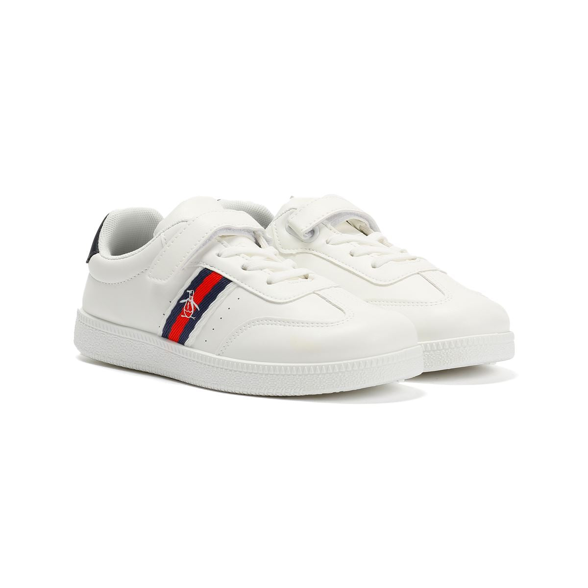 Penguin Junior Soop White Trainers