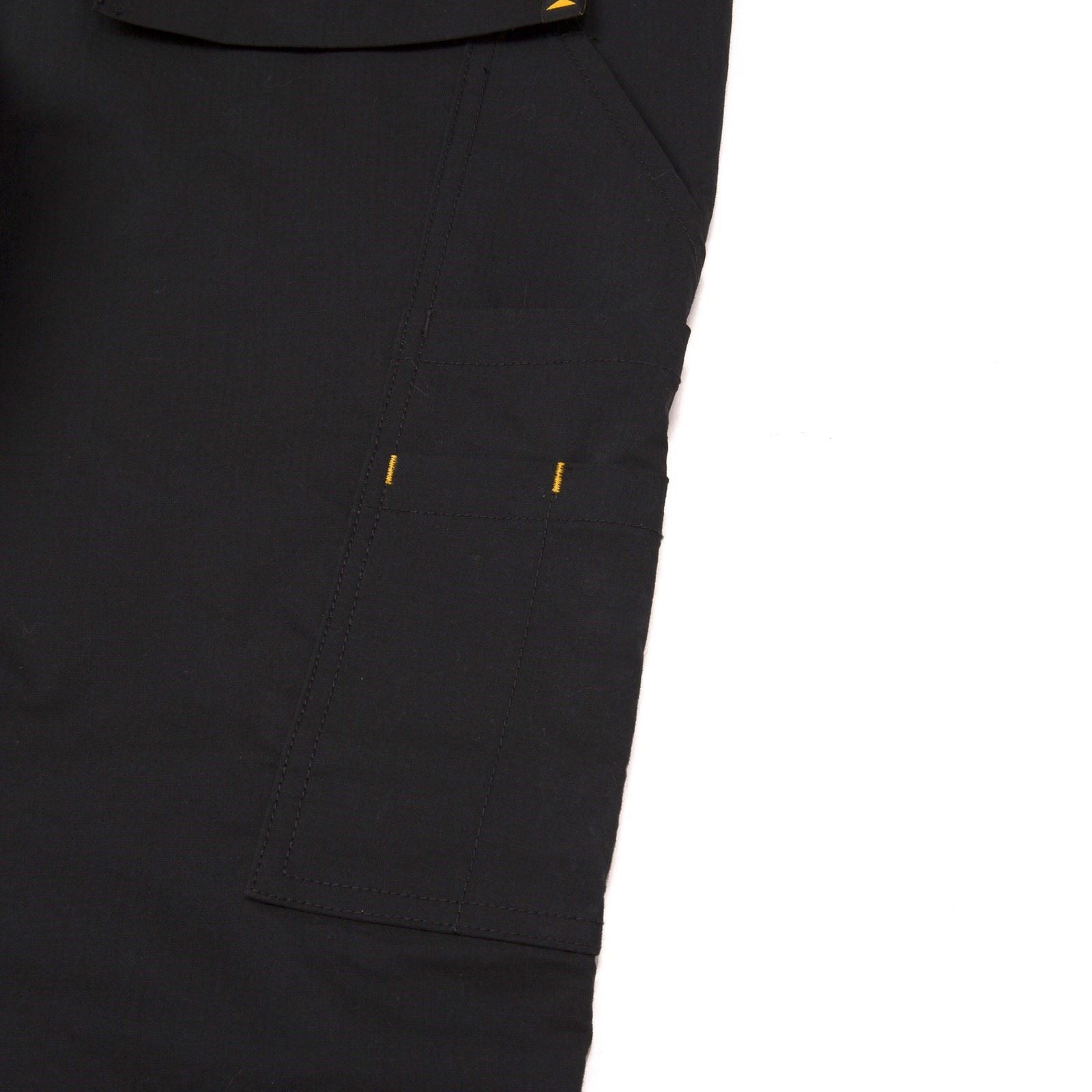 Caterpillar Nexus Knee Pocket Stretch Cotton Men's Black Outdoor Trousers