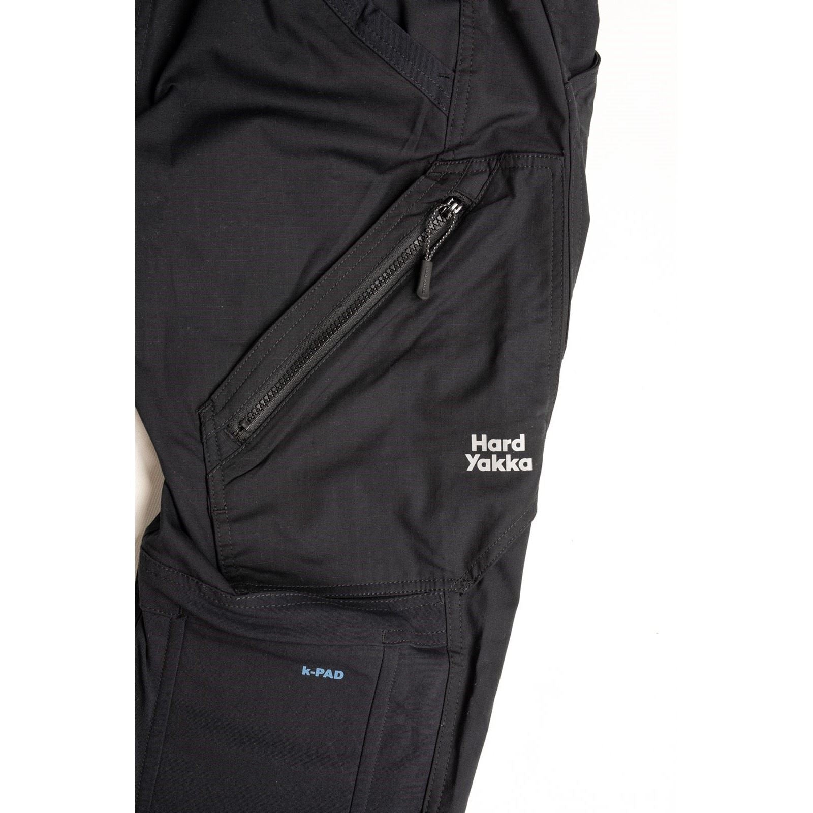 Hard Yakka Men's Raptor Cuff Pant in Black