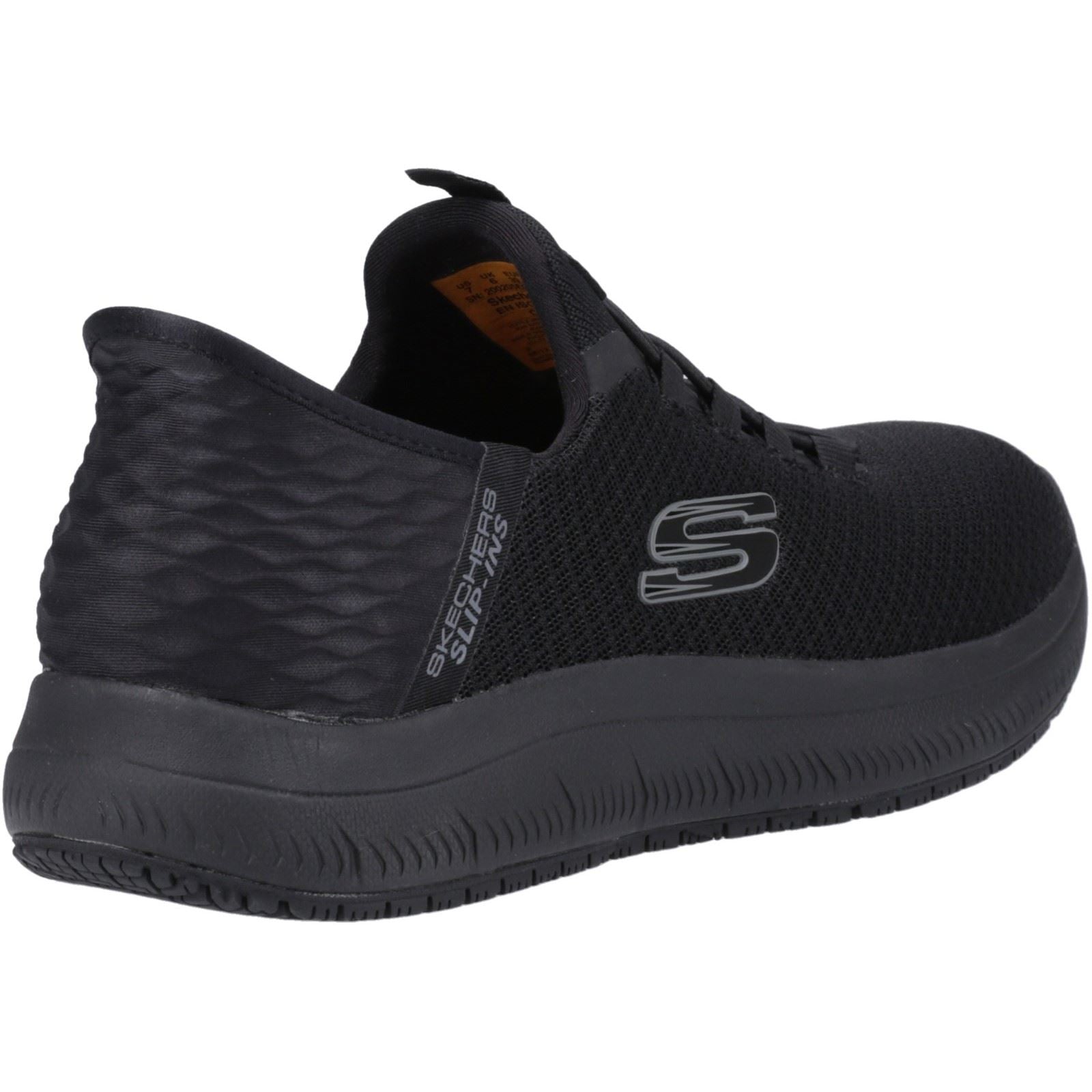 Skechers Workwear Summits - Colsin Textile Men's Black Safety Trainers