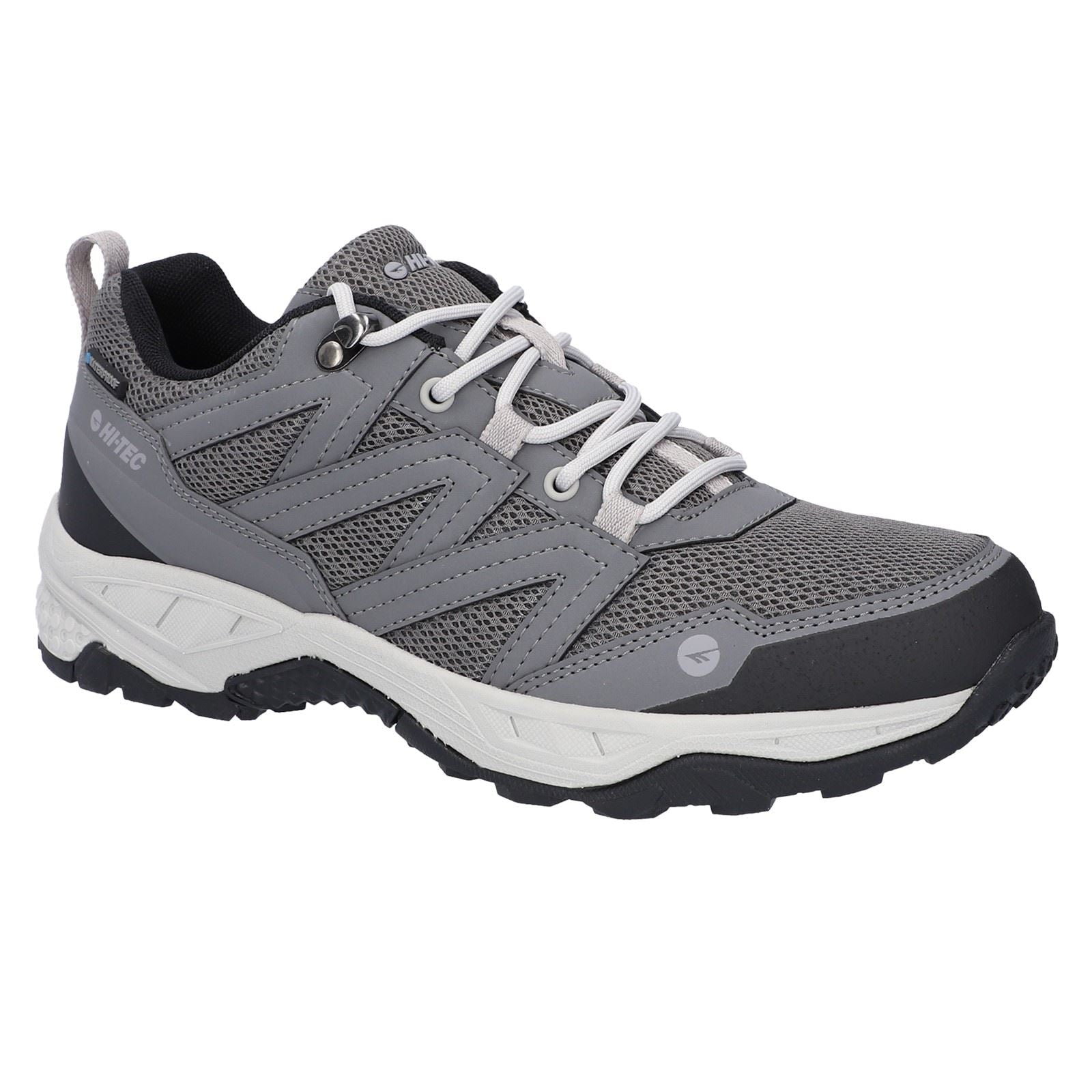Hi-Tec Saunter WP Polyester Mesh Men's Grey Hiking Boots
