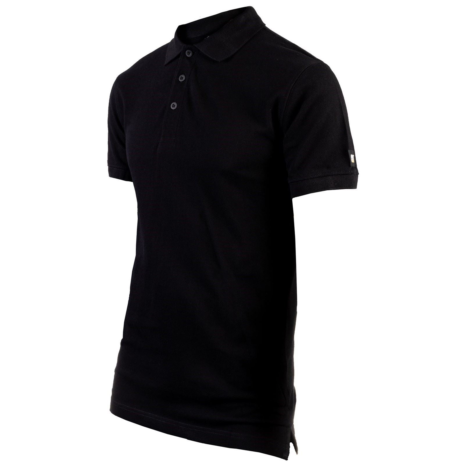 Caterpillar Men's Essentials Polo Shirt in Black