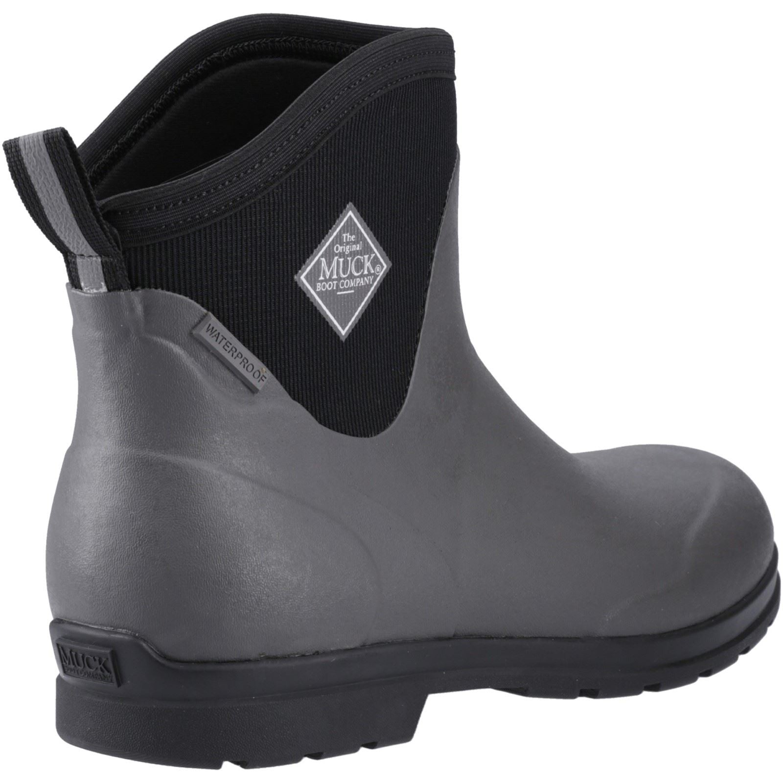 Muck Boots Men's Originals Excursion Ankle Boot in Grey/Black