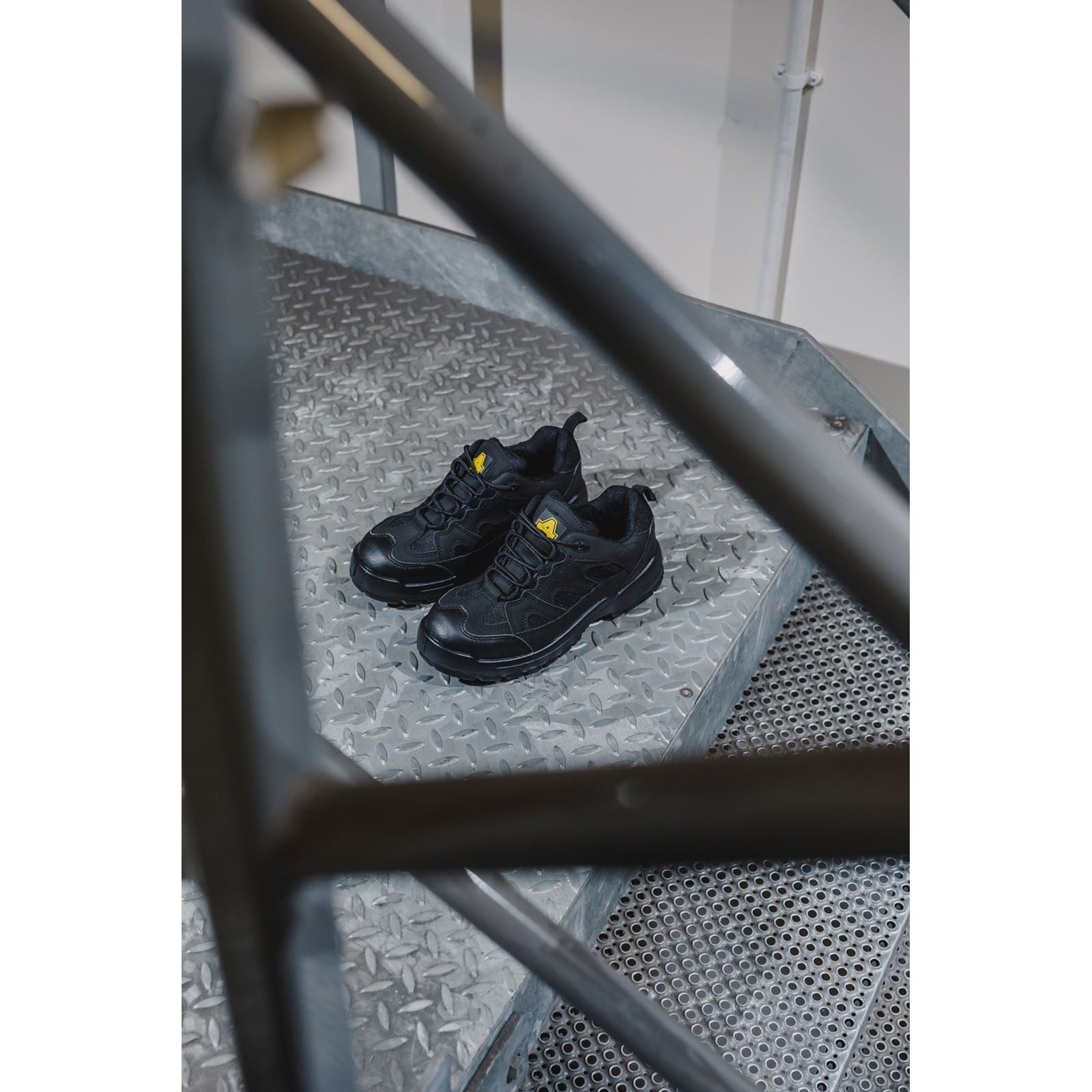 Amblers Safety FS214 Vegan Friendly Safety Shoes in Black