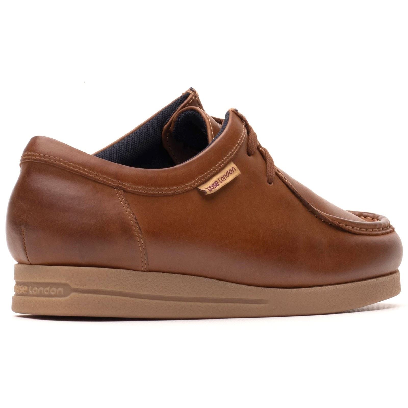 Base London Koko Leather Men's Tan Moccasins Shoes