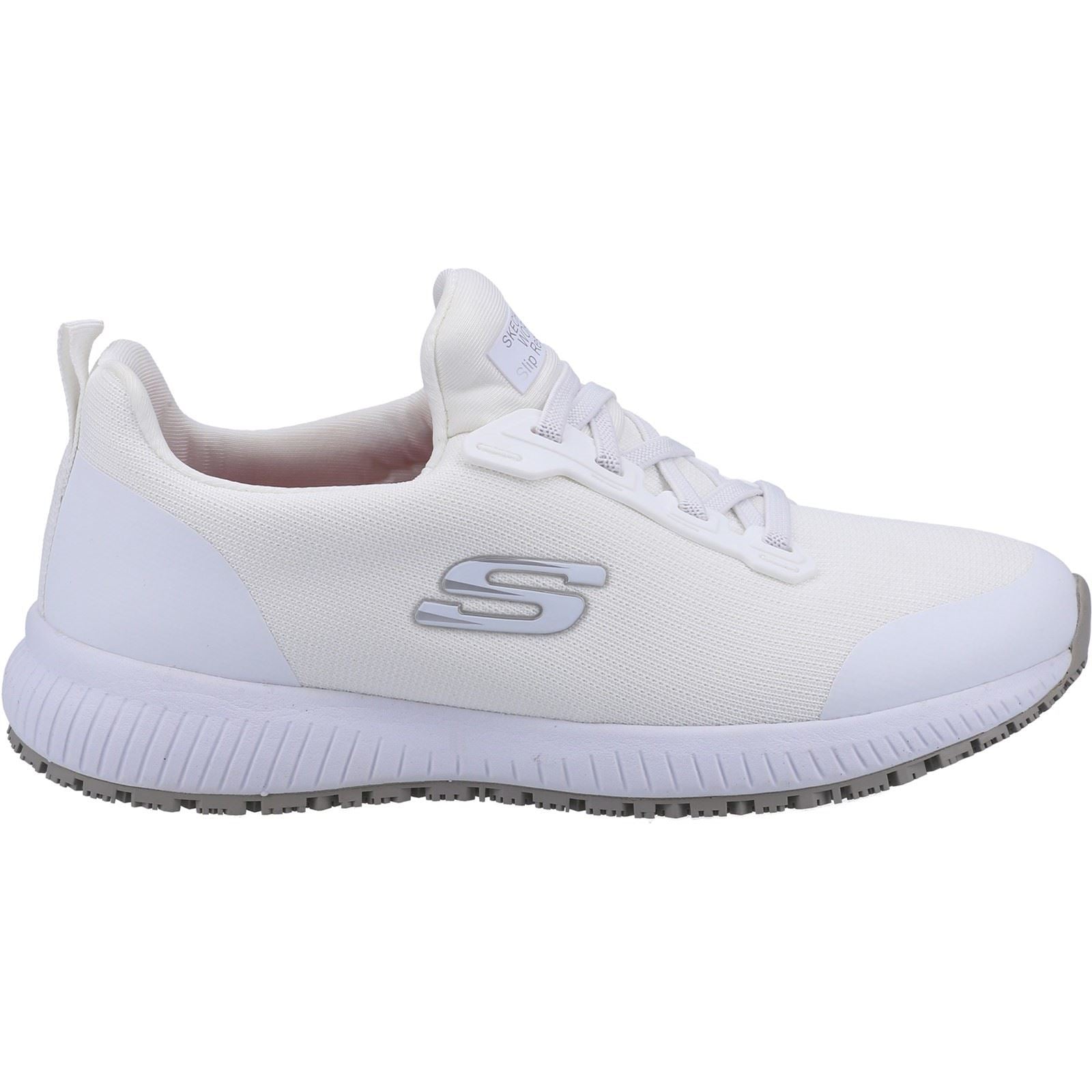 Skechers Workwear Squad SR Textile Women's White Safety Trainers