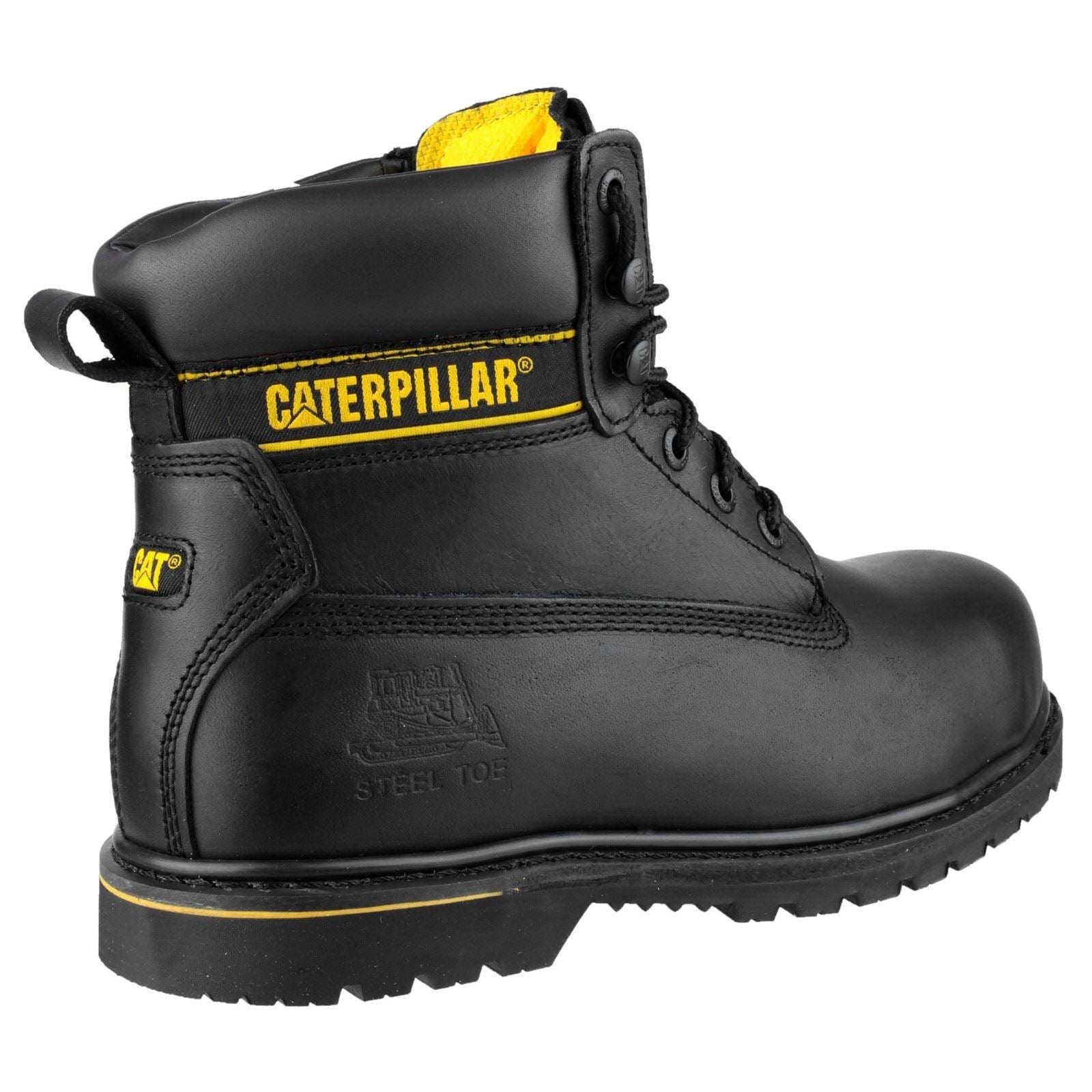 Caterpillar Men's Holton Safety Boot in Black