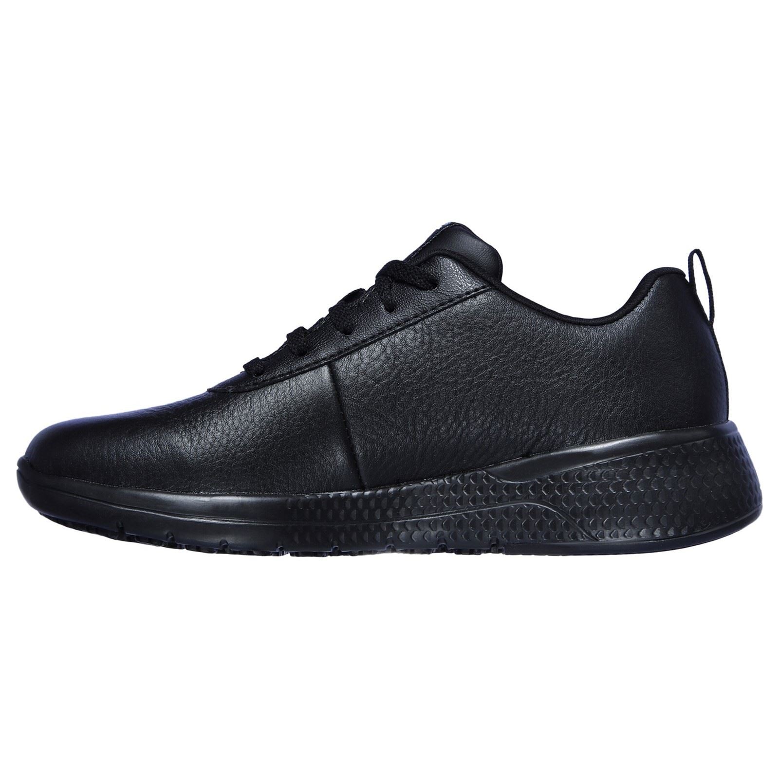 Skechers Workwear Marsing Gmina Leather Women's Black Safety Trainers
