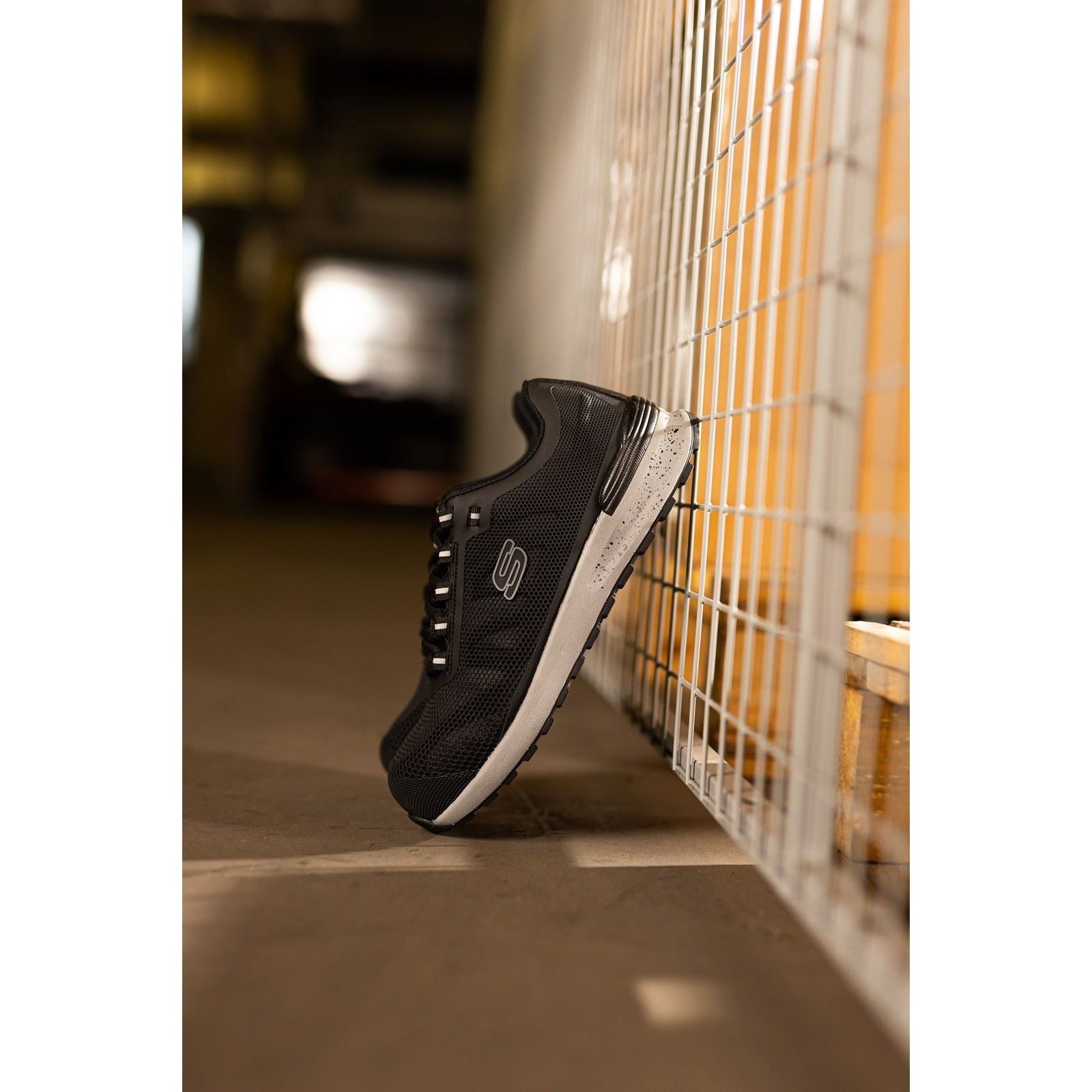 Skechers Workwear Bulklin Bragoo Textile Men's Black Safety Trainers