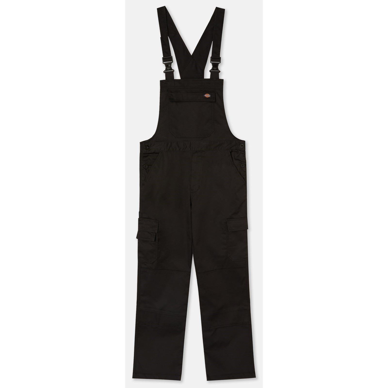 Dickies Everyday Bib and Brace Polyester Men's Black Work Overall