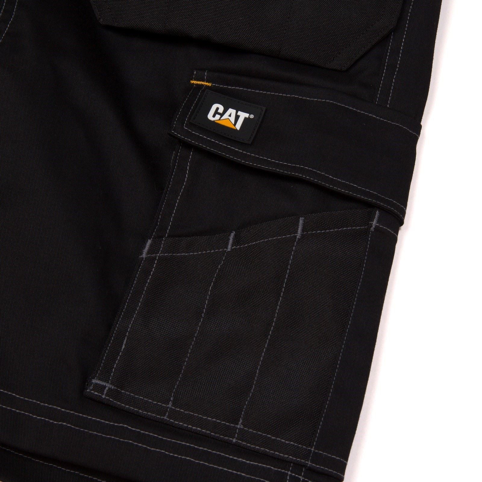 Caterpillar Men's Essential Stretch Holster Short in Black
