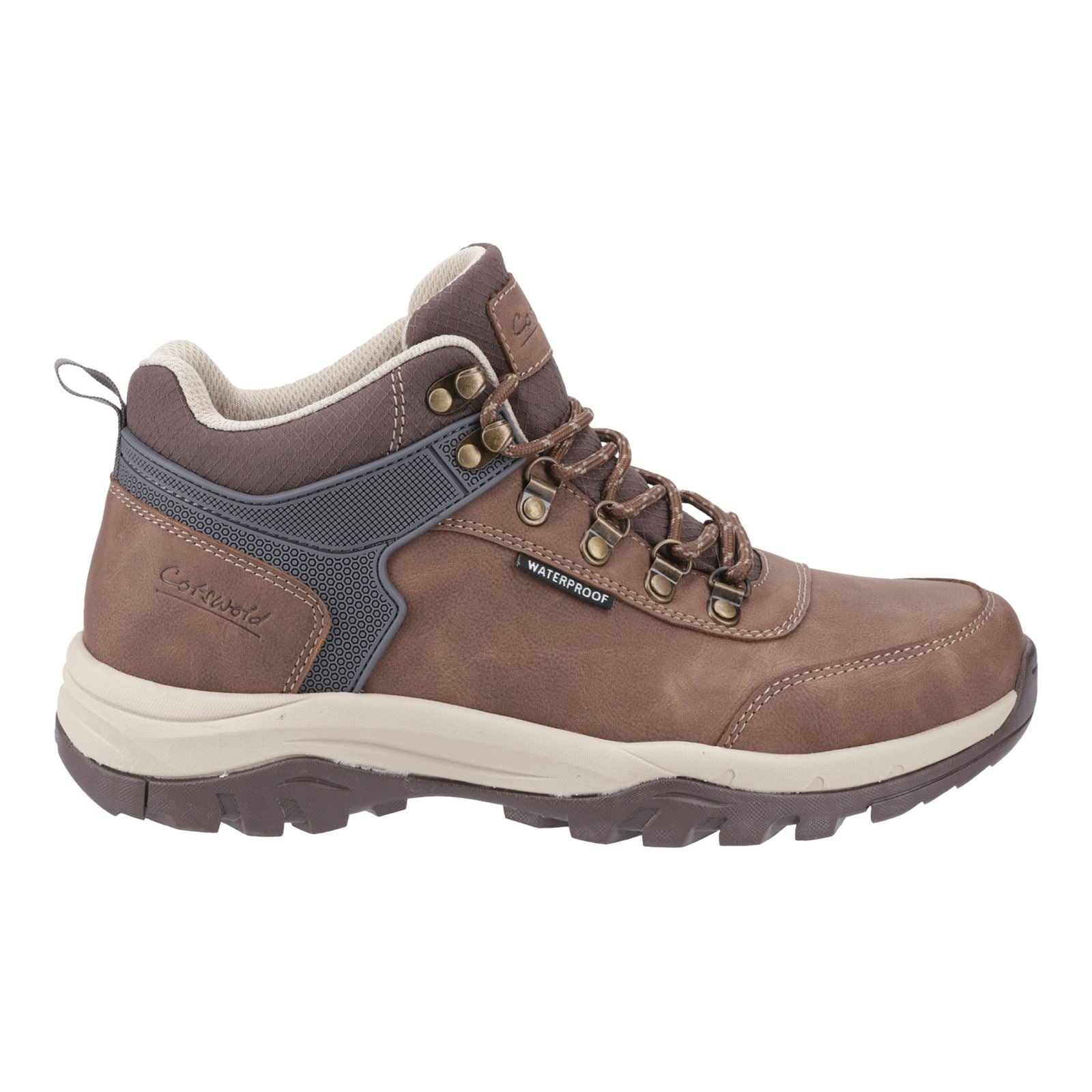 Cotswold Overbury Polyurethane Men's Brown Hiking Boots