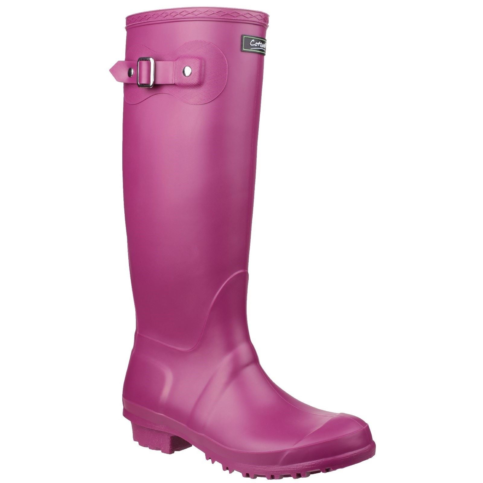 Cotswold Women's Sandringham Wellingtons in Berry