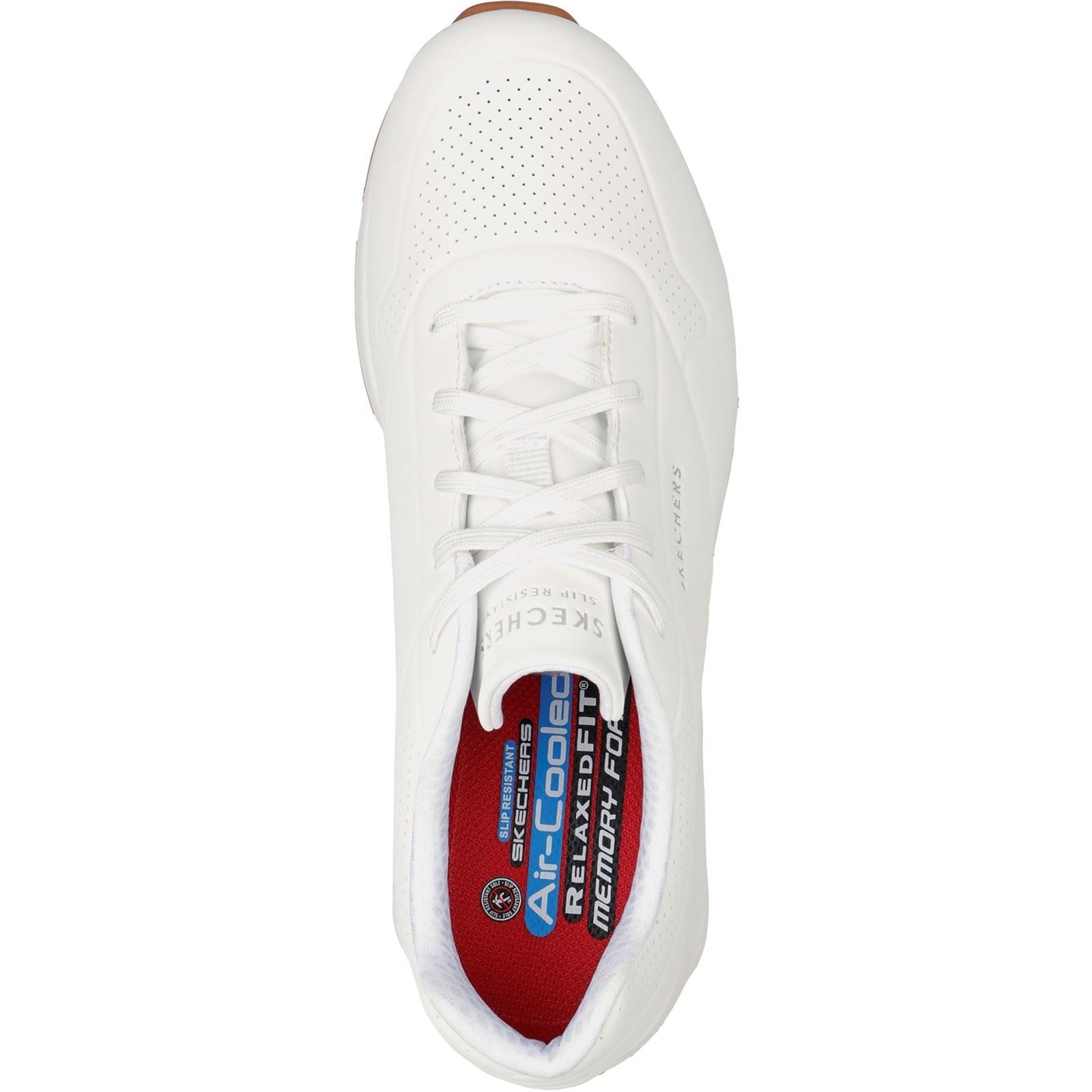 Skechers Workwear Work Relaxed Fit: Uno SR - Sutal Men's White Safety Trainers