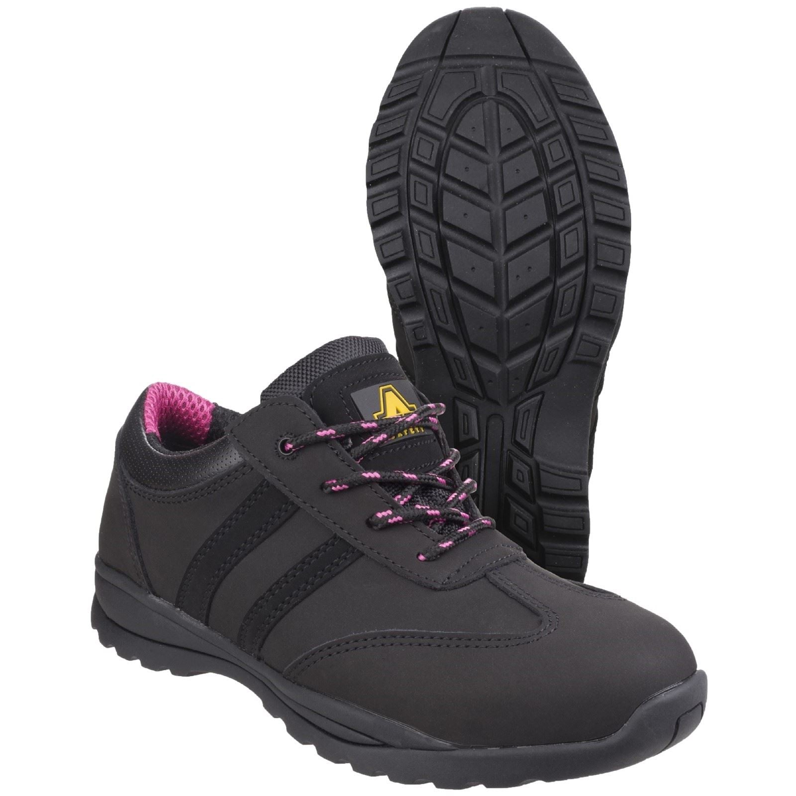 Amblers Safety Women's FS706 Sophie Safety Trainer in Black