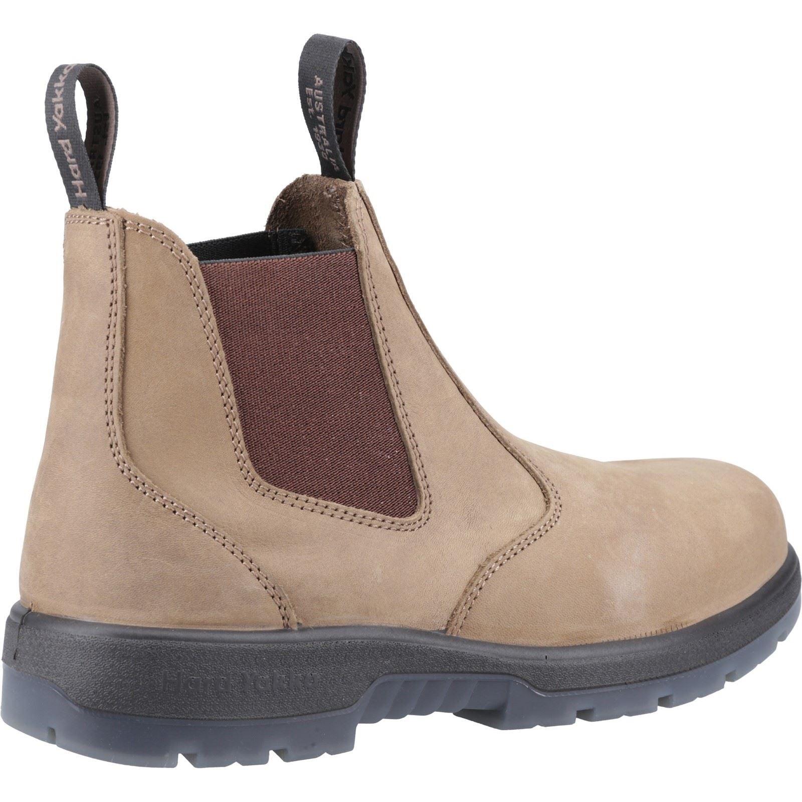 Hard Yakka Men's Outback Safety Dealer Boot in Crazyhorse