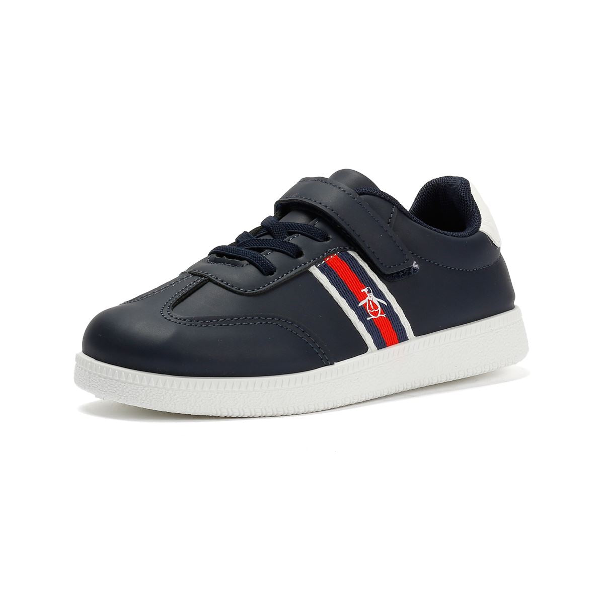 Penguin Junior Soop Navy/White Trainers
