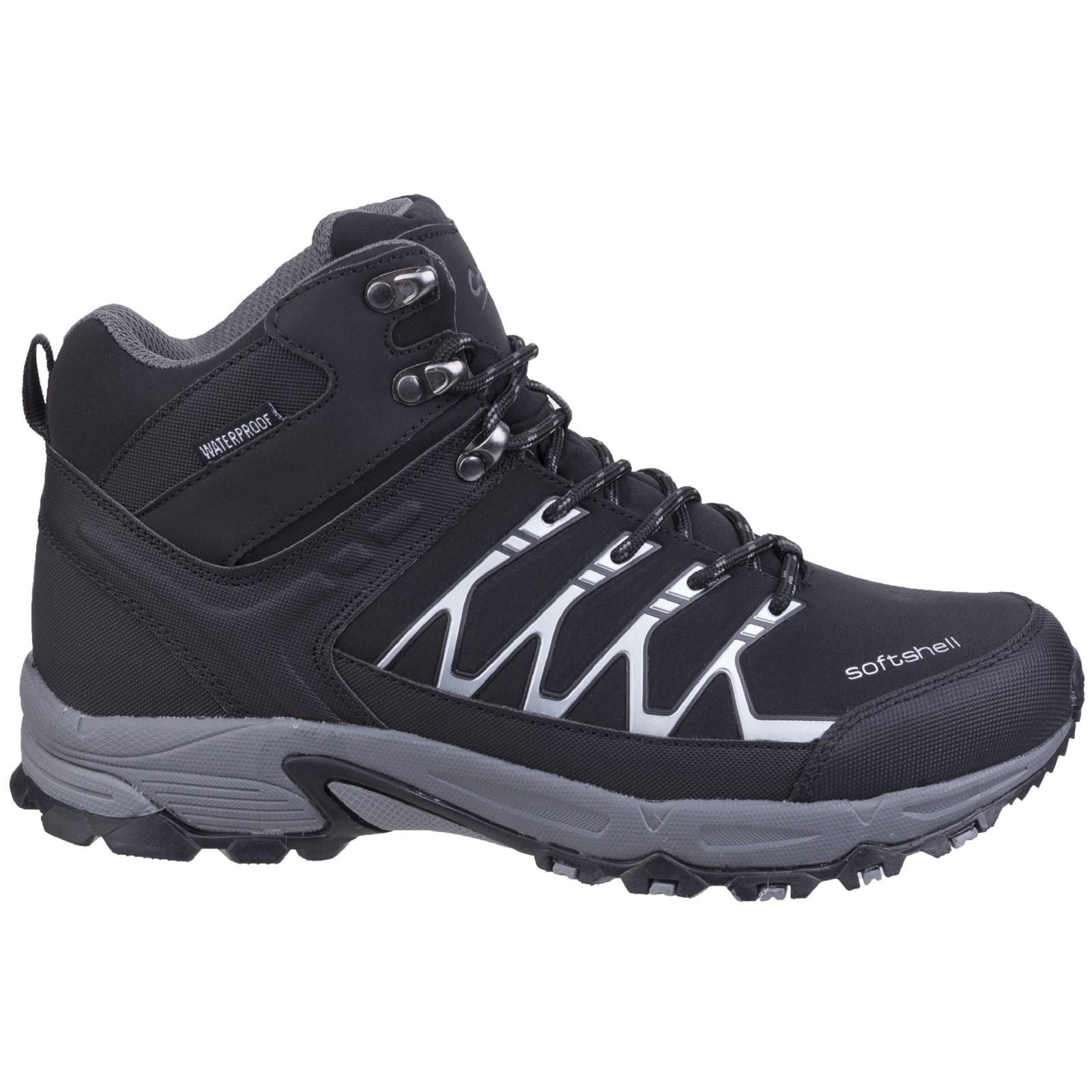 Cotswold Men's Abbeydale Mid Hiker in Black/Grey