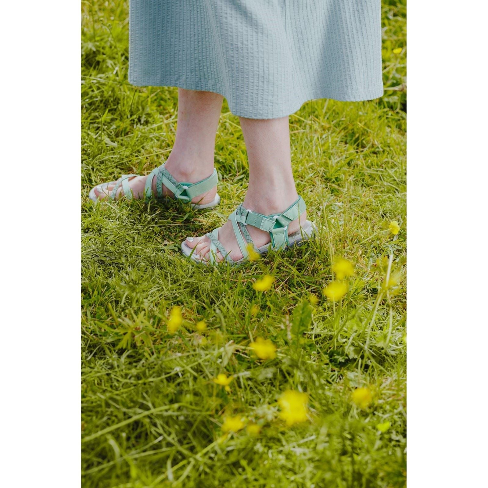 Cotswold Sunhill Nubuck Women's Green Sandals