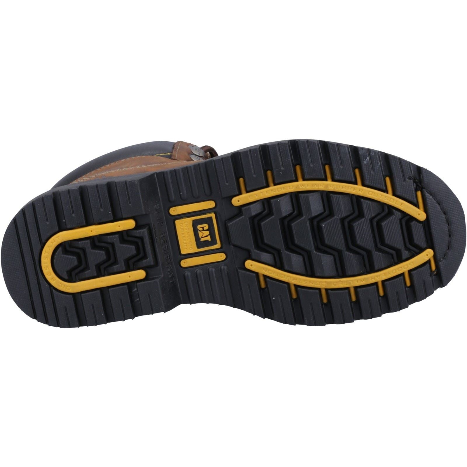 Caterpillar Men's Holton Safety Boot in Brown